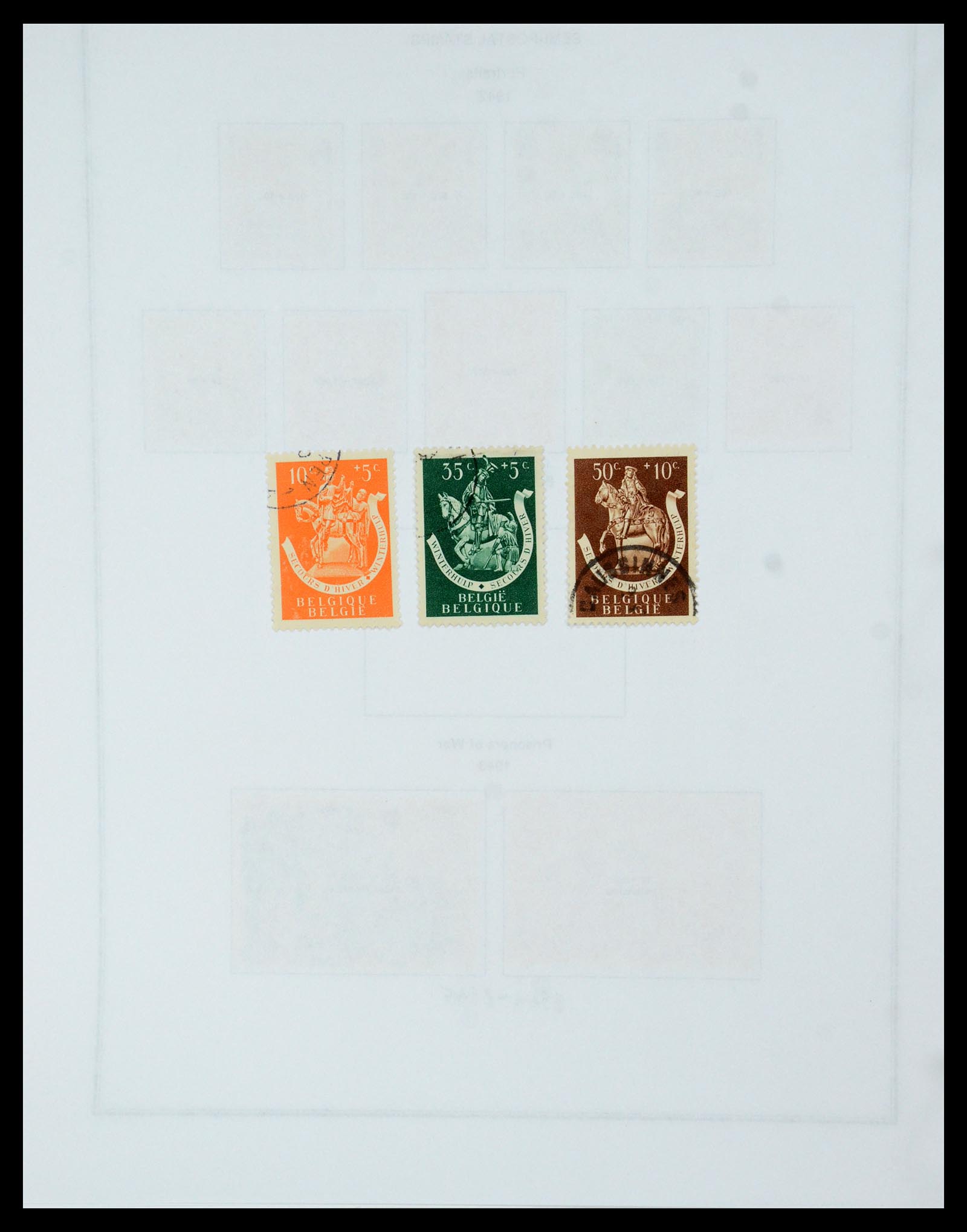 35678 085 - Stamp Collection 35678 Belgium 1851-1965.