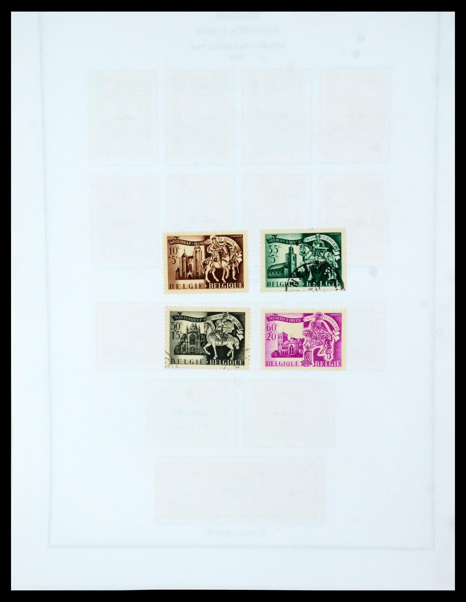 35678 088 - Stamp Collection 35678 Belgium 1851-1965.