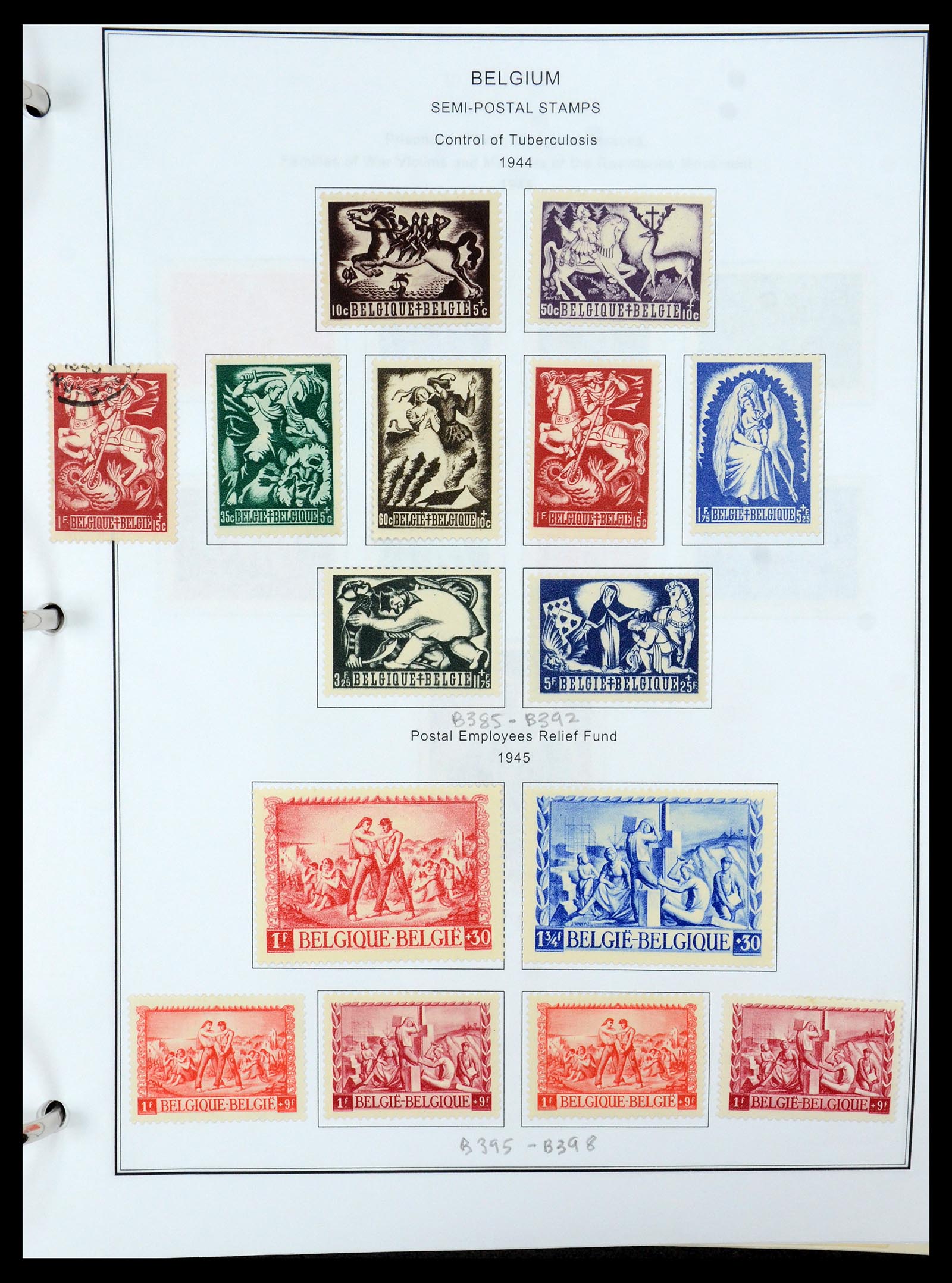 35678 090 - Stamp Collection 35678 Belgium 1851-1965.