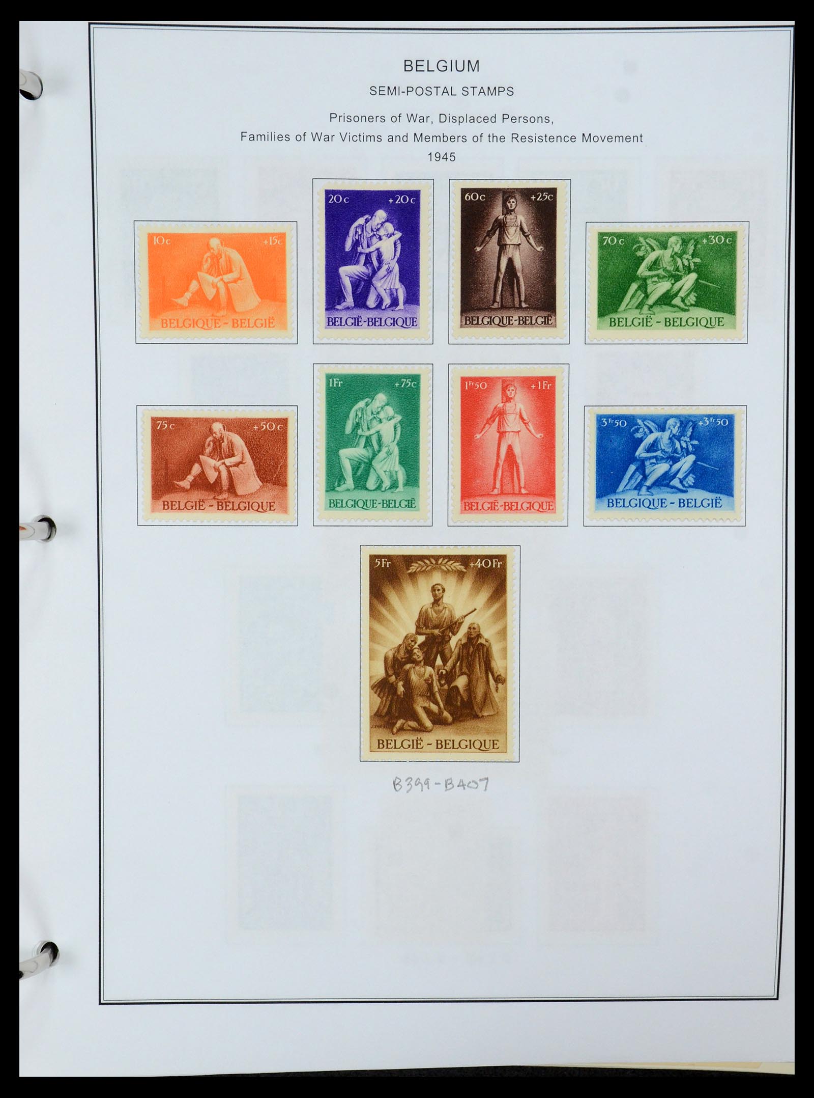 35678 091 - Stamp Collection 35678 Belgium 1851-1965.