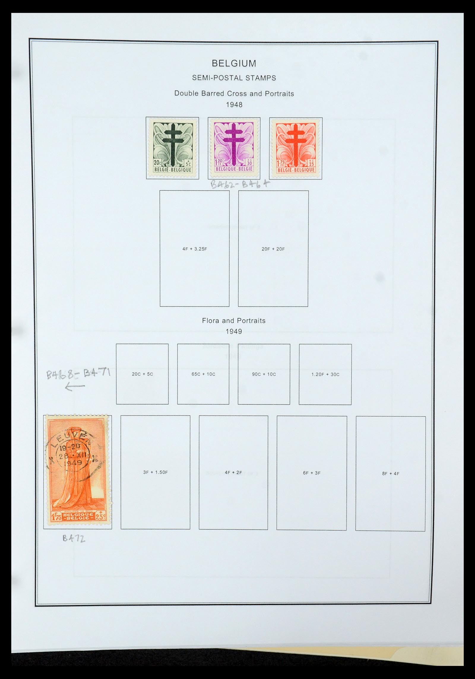 35678 098 - Stamp Collection 35678 Belgium 1851-1965.