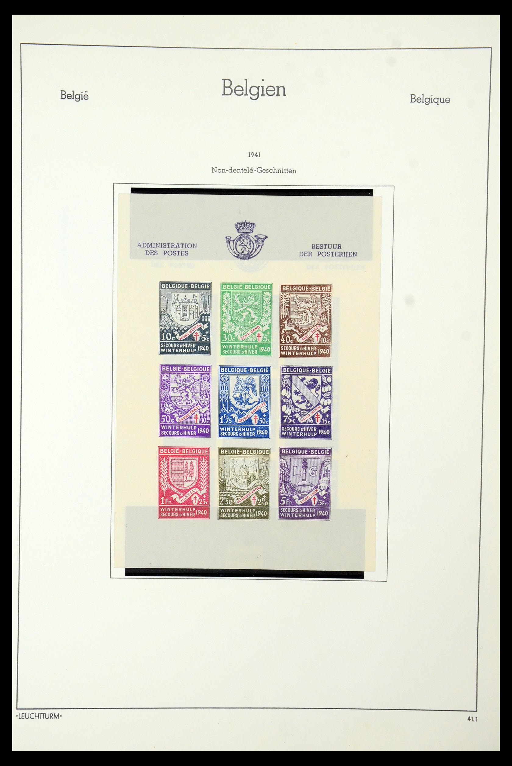 35678 173 - Stamp Collection 35678 Belgium 1851-1965.