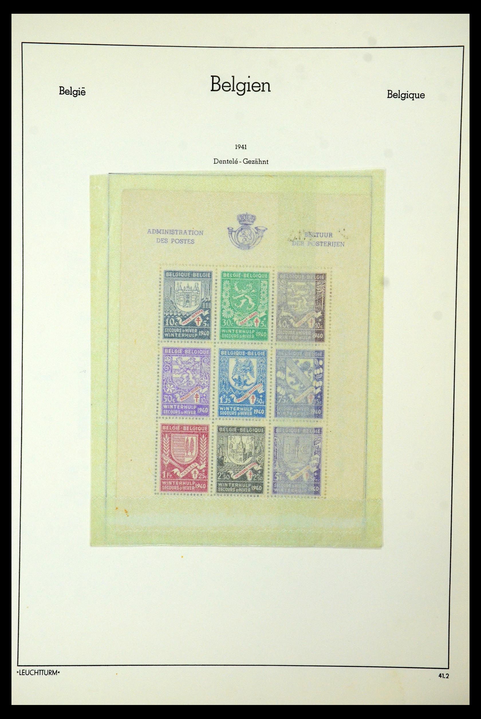 35678 175 - Stamp Collection 35678 Belgium 1851-1965.
