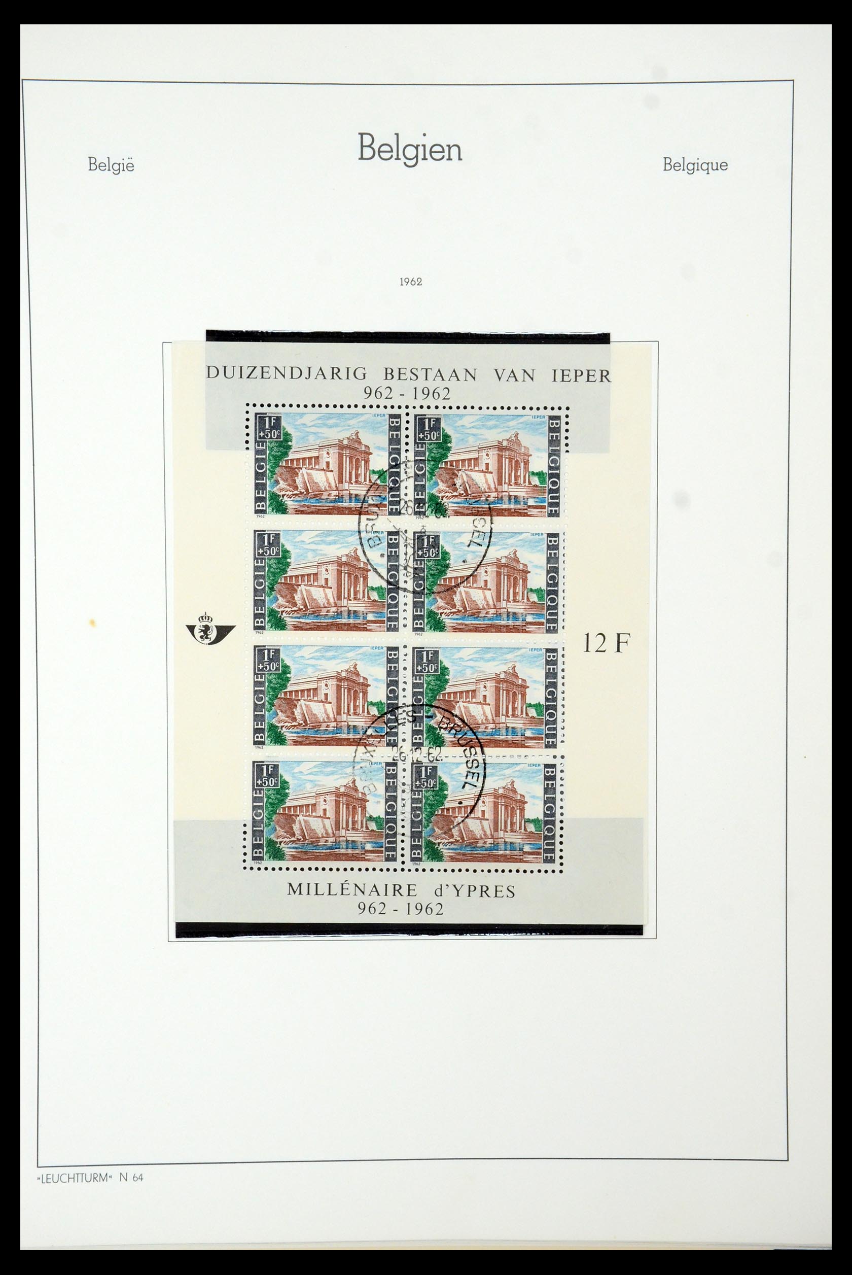 35678 187 - Stamp Collection 35678 Belgium 1851-1965.