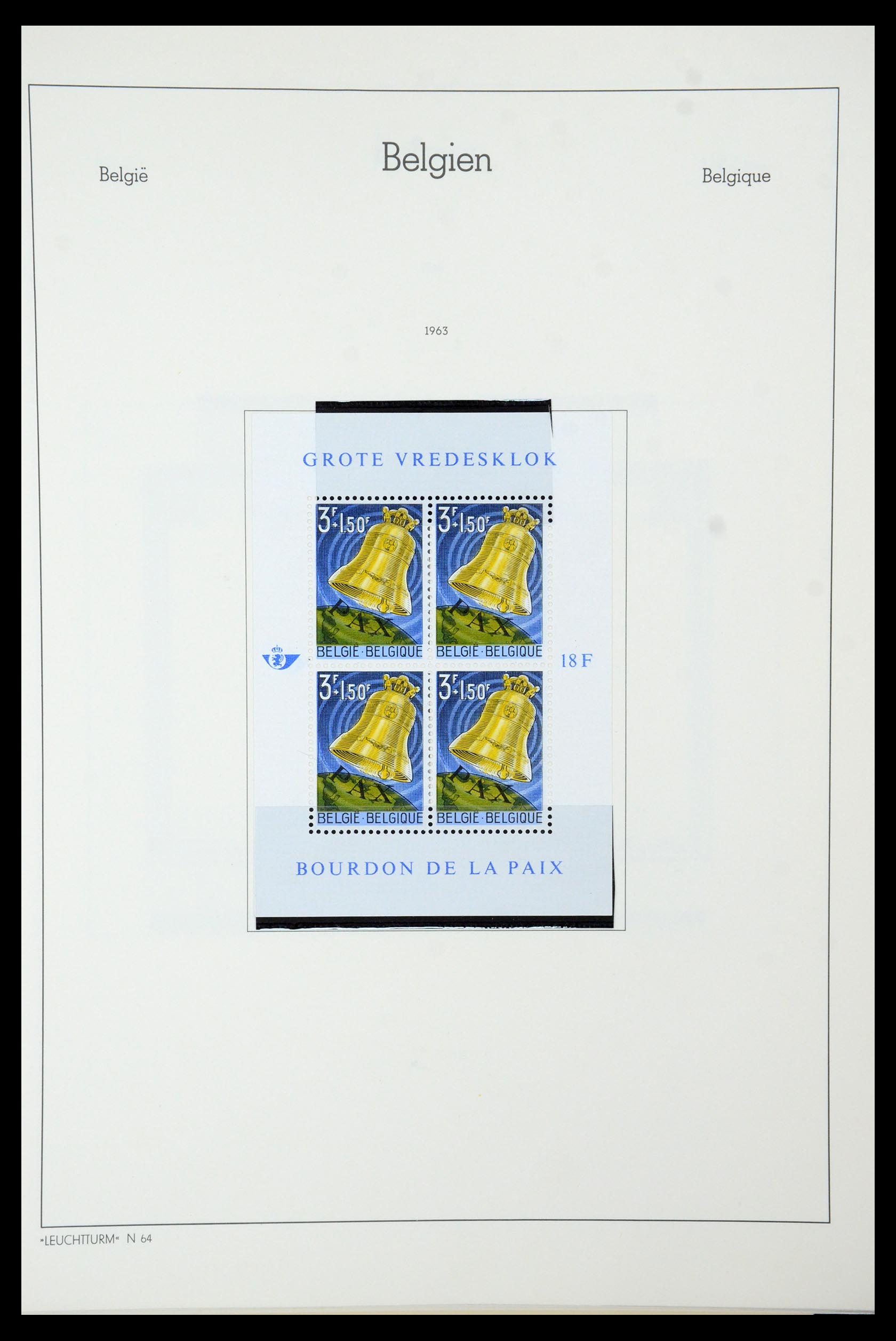 35678 189 - Stamp Collection 35678 Belgium 1851-1965.