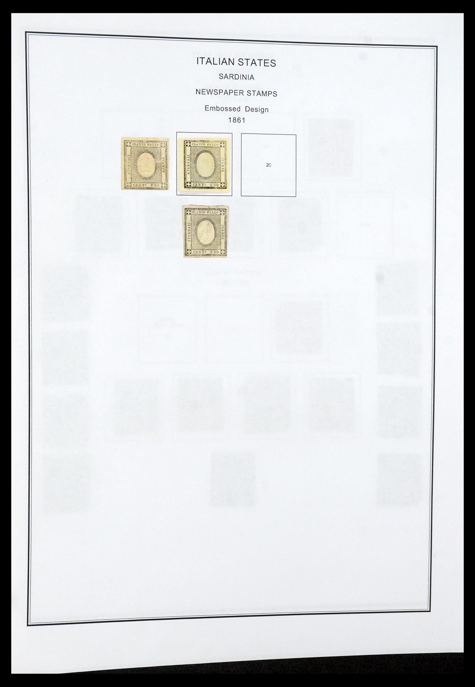 35680 008 - Postzegelverzameling 35680 Italië en gebieden 1851-1949.