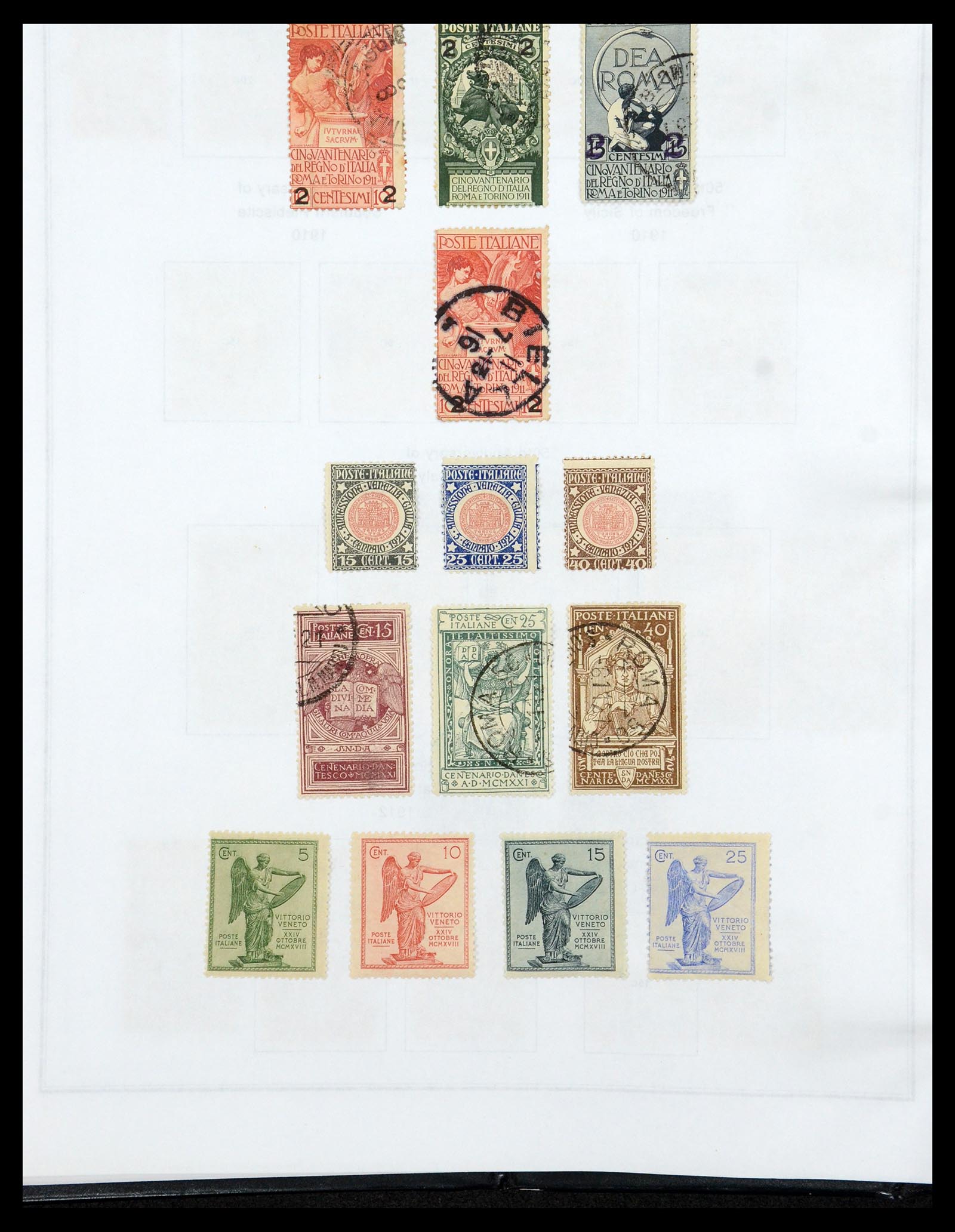 35680 023 - Stamp Collection 35680 Italy and territories 1851-1949.