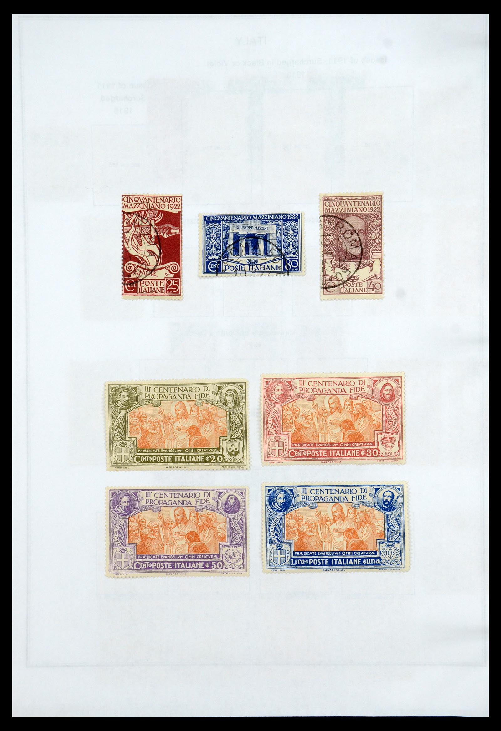 35680 025 - Stamp Collection 35680 Italy and territories 1851-1949.