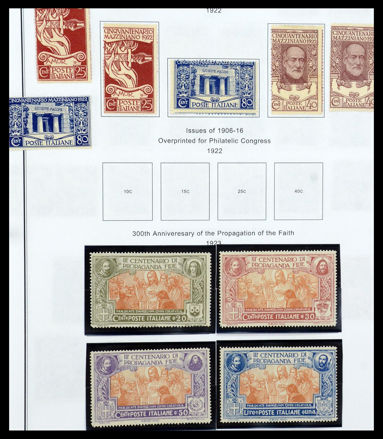 35680 026 - Stamp Collection 35680 Italy and territories 1851-1949.