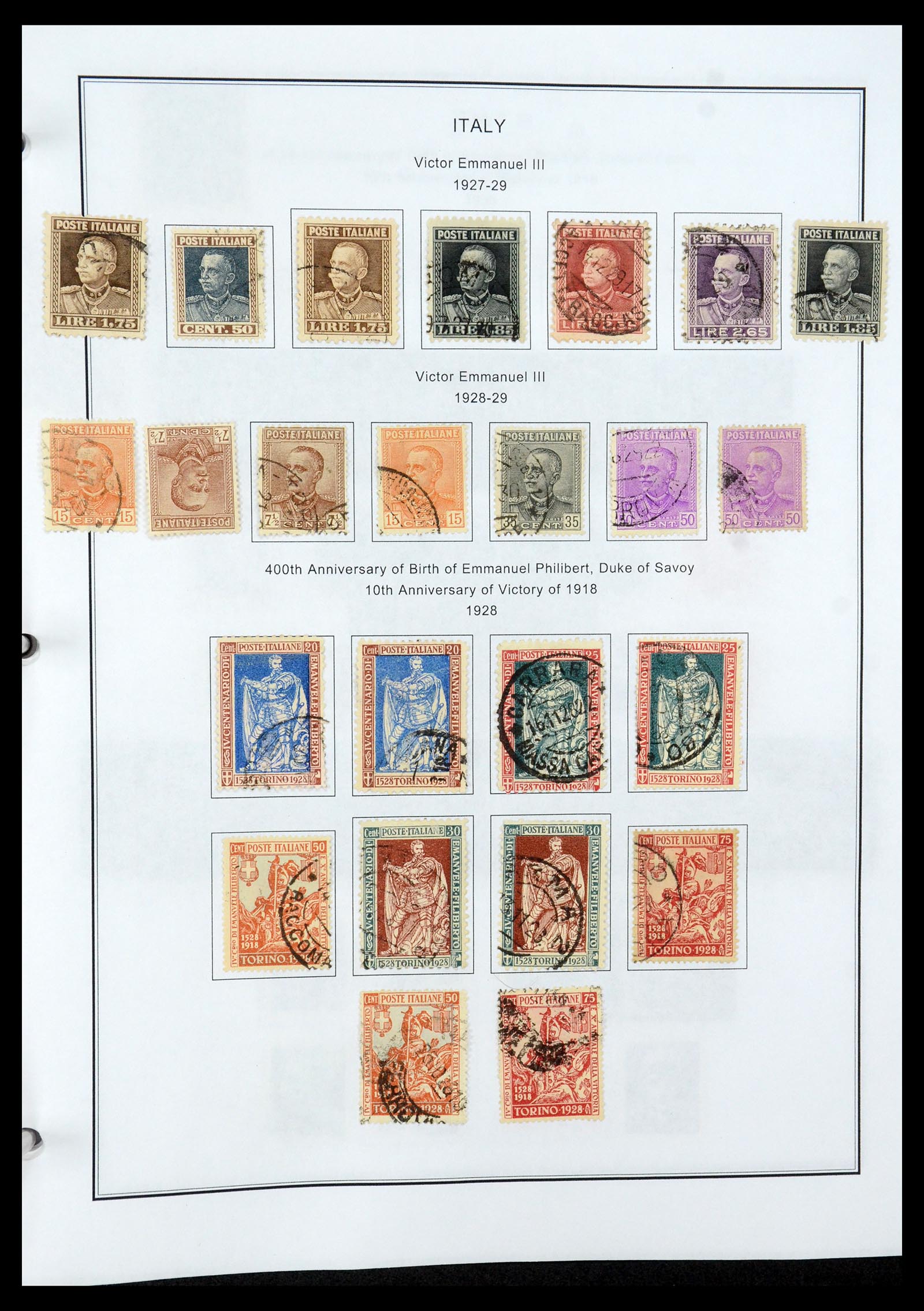 35680 033 - Stamp Collection 35680 Italy and territories 1851-1949.