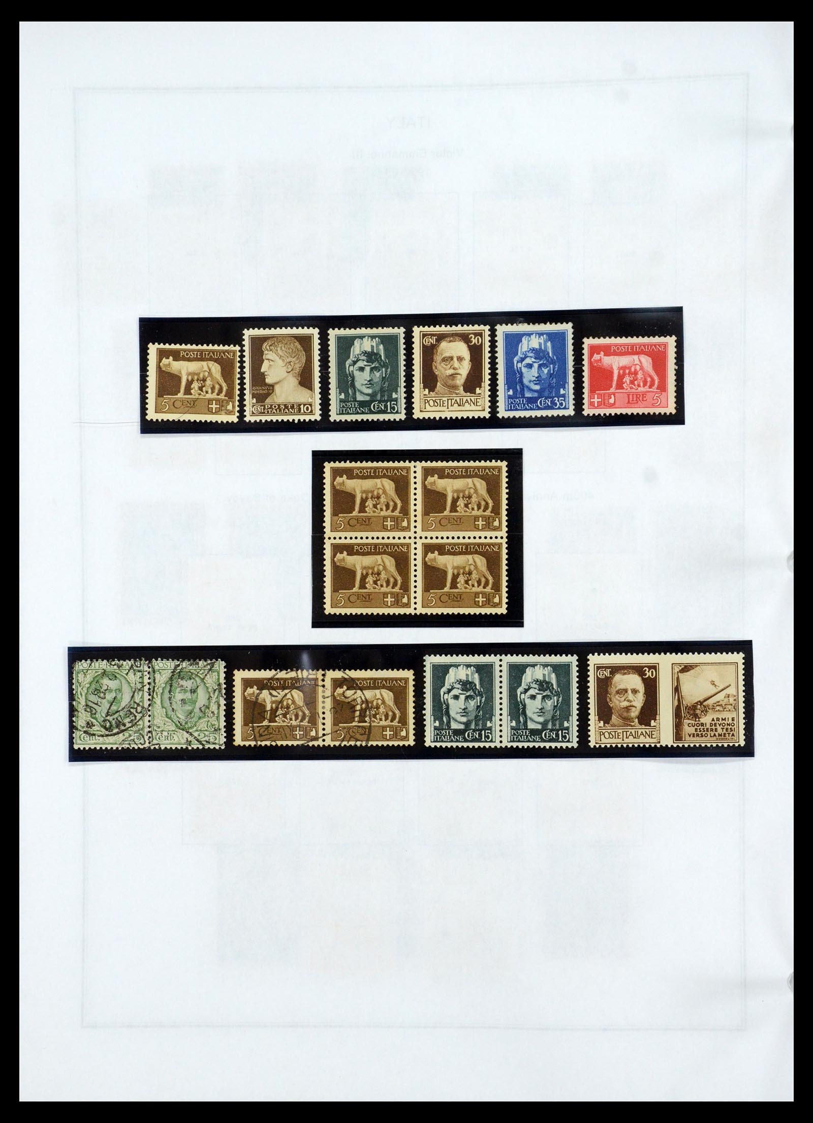 35680 034 - Stamp Collection 35680 Italy and territories 1851-1949.