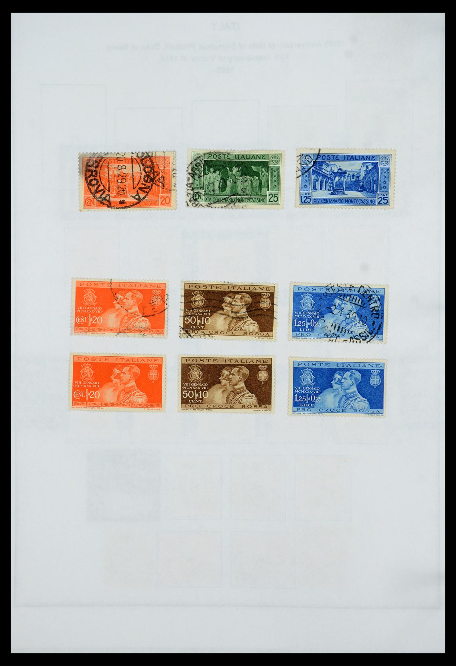 35680 036 - Stamp Collection 35680 Italy and territories 1851-1949.