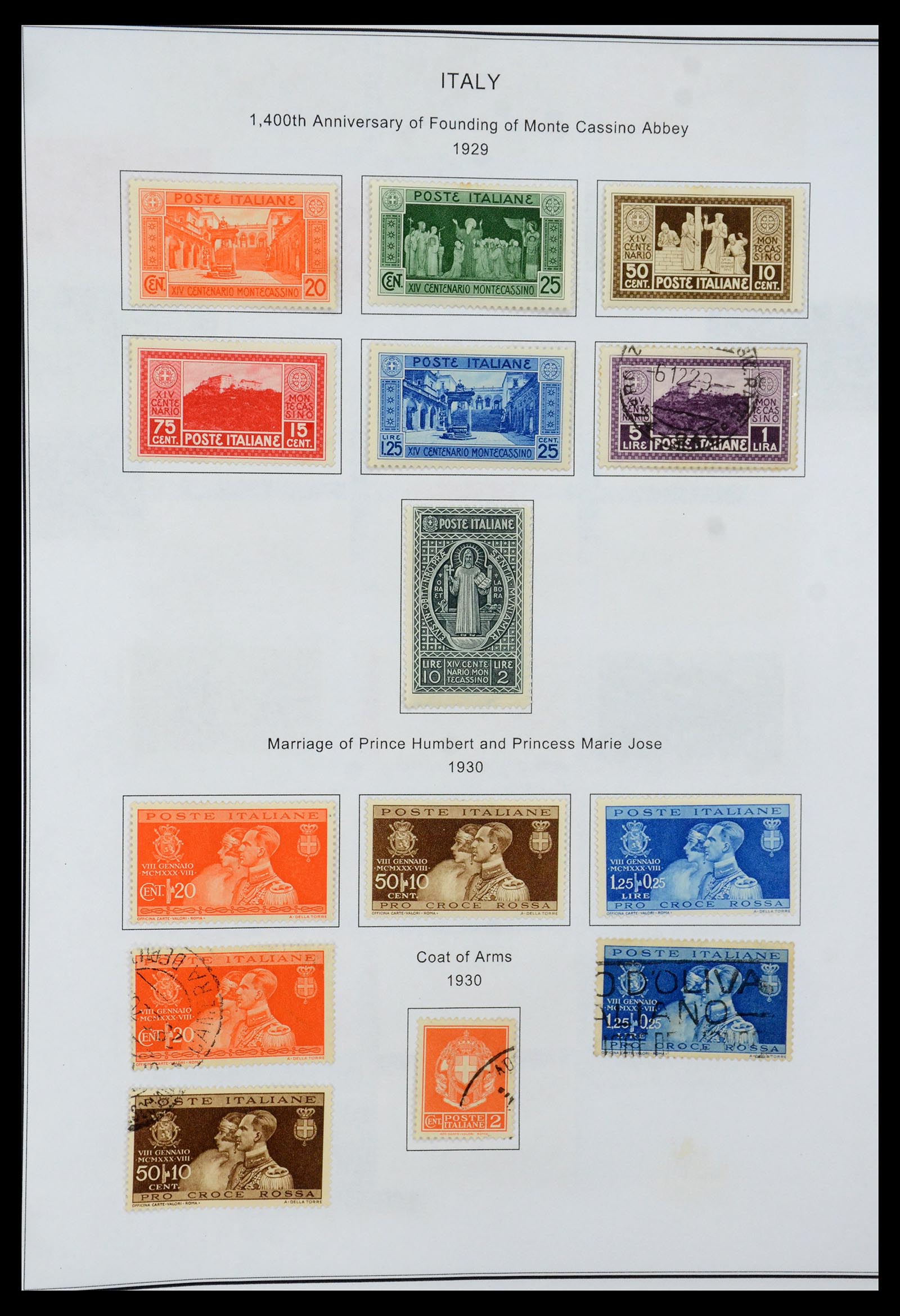 35680 037 - Stamp Collection 35680 Italy and territories 1851-1949.