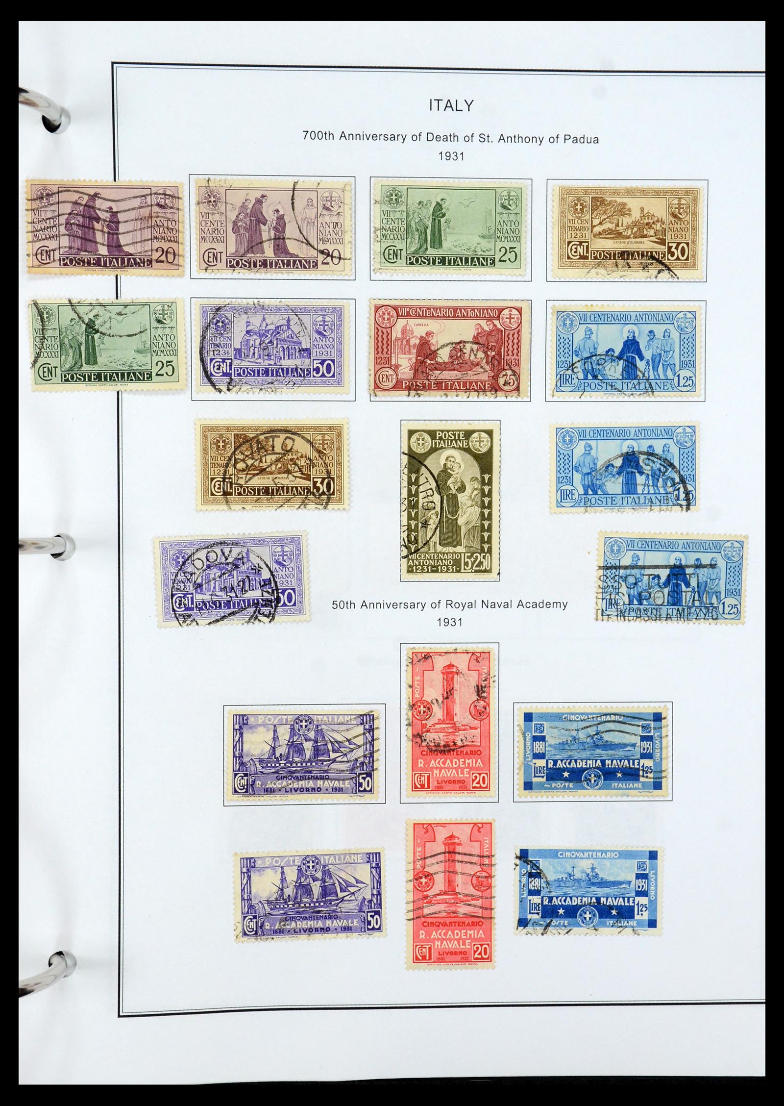 35680 040 - Stamp Collection 35680 Italy and territories 1851-1949.
