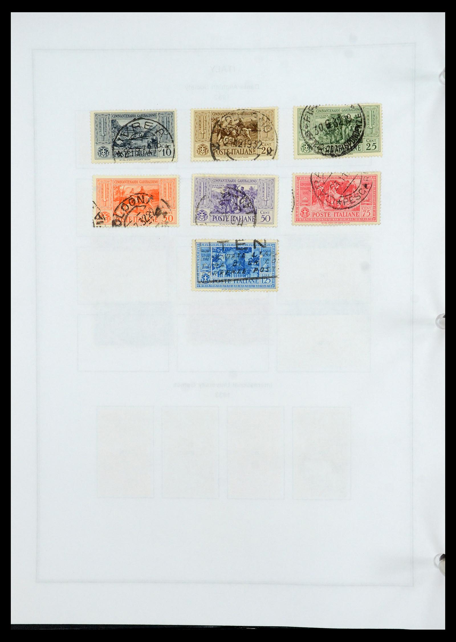 35680 044 - Stamp Collection 35680 Italy and territories 1851-1949.