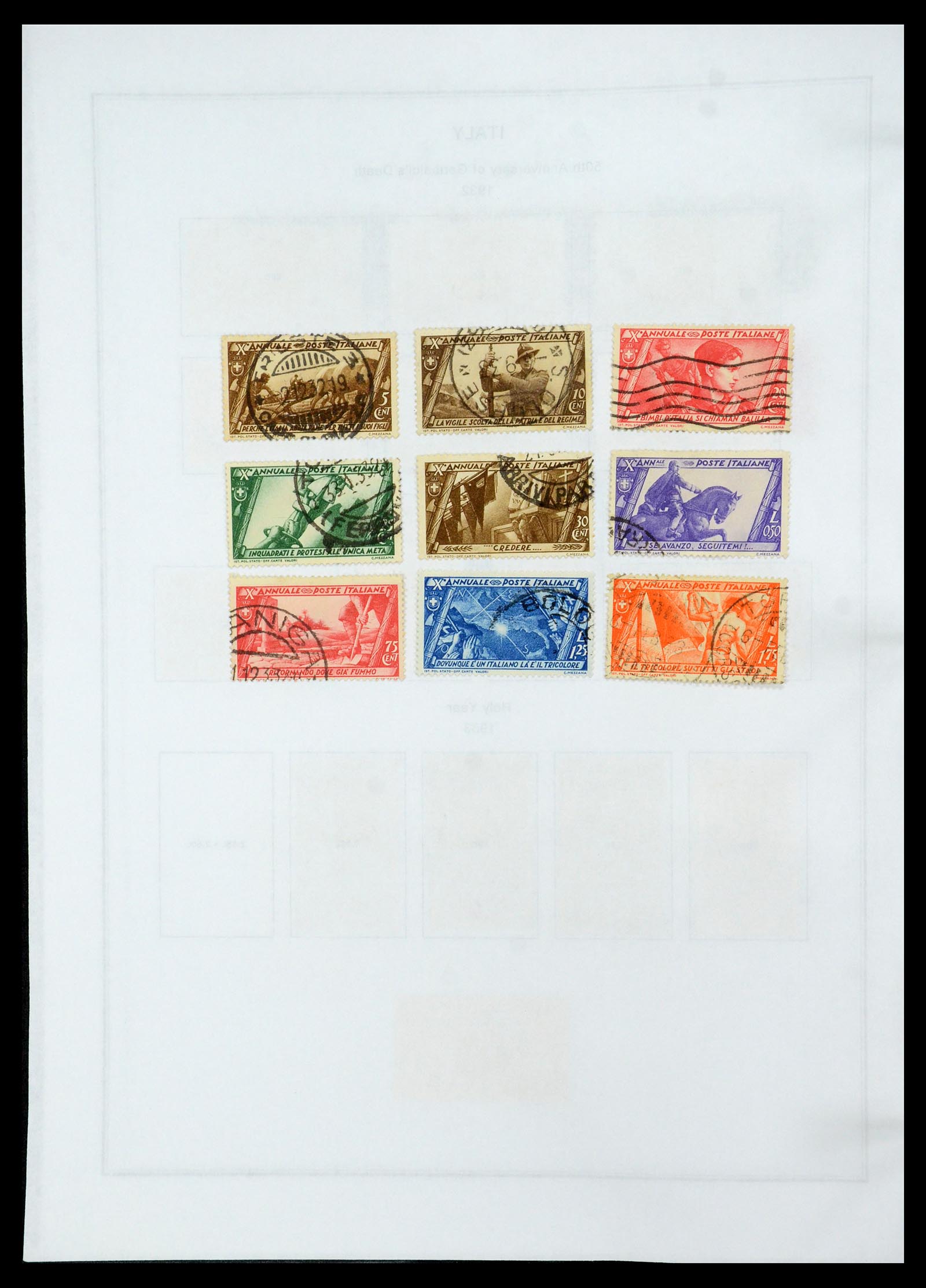 35680 046 - Stamp Collection 35680 Italy and territories 1851-1949.