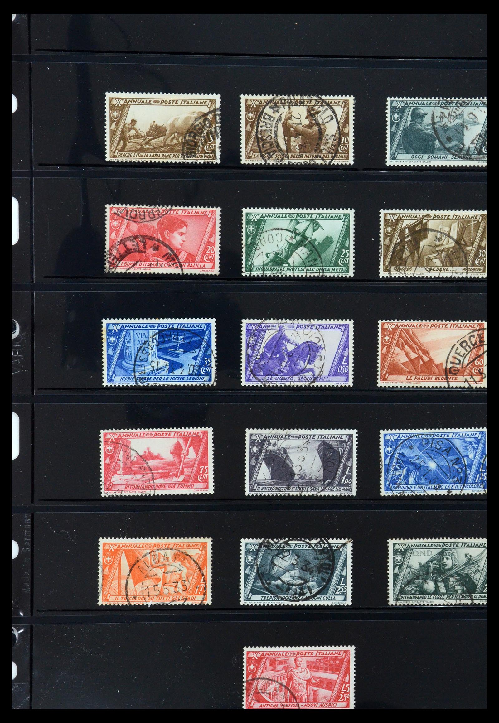 35680 048 - Stamp Collection 35680 Italy and territories 1851-1949.