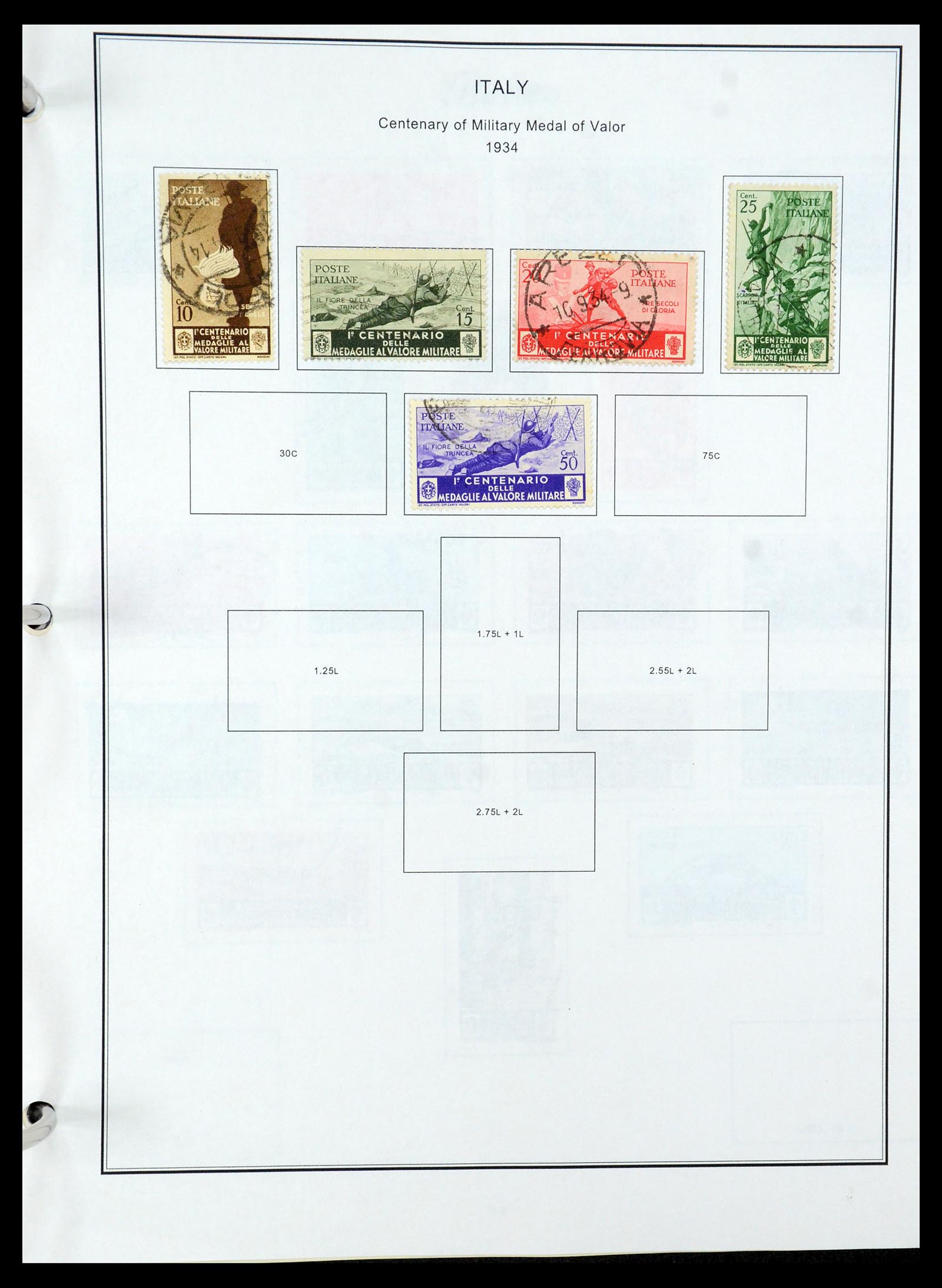 35680 051 - Stamp Collection 35680 Italy and territories 1851-1949.