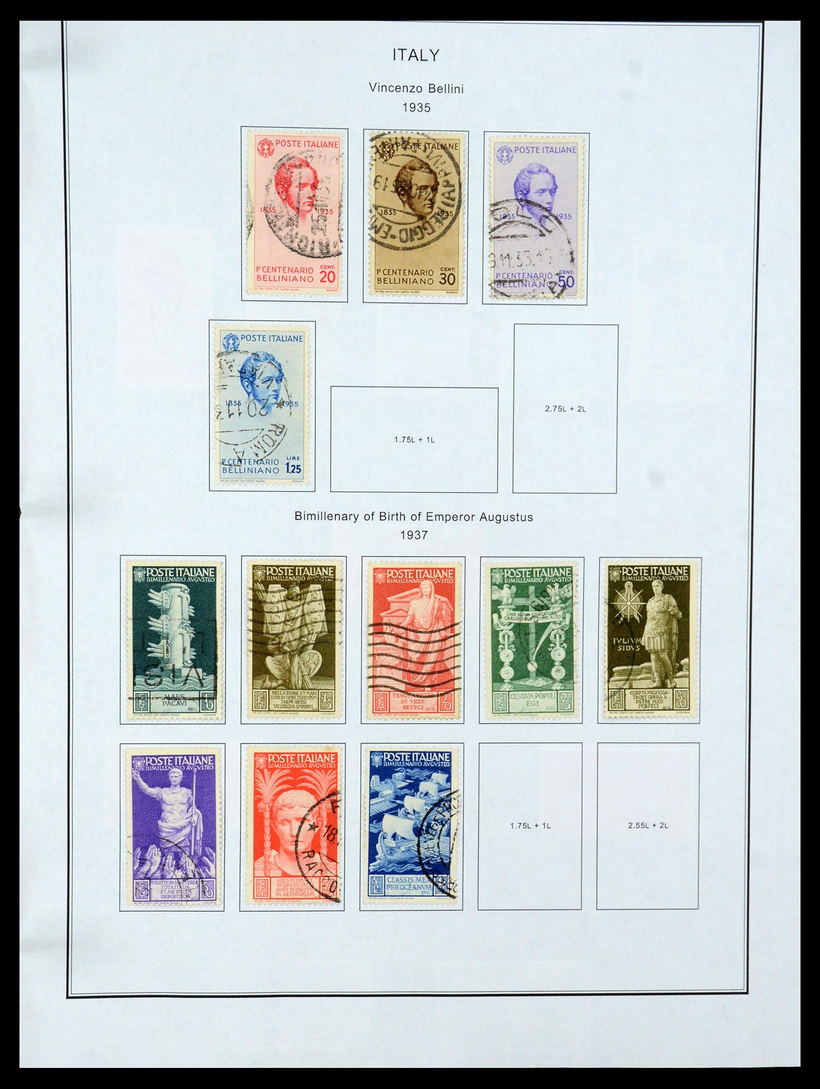 35680 053 - Stamp Collection 35680 Italy and territories 1851-1949.