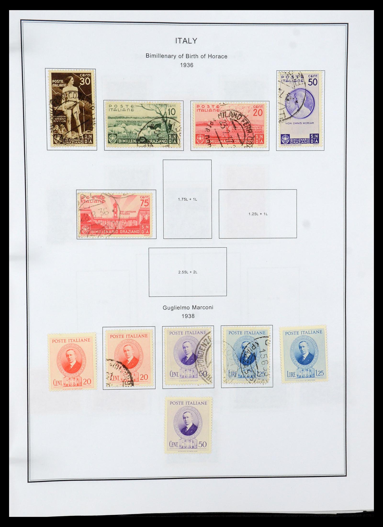 35680 055 - Stamp Collection 35680 Italy and territories 1851-1949.