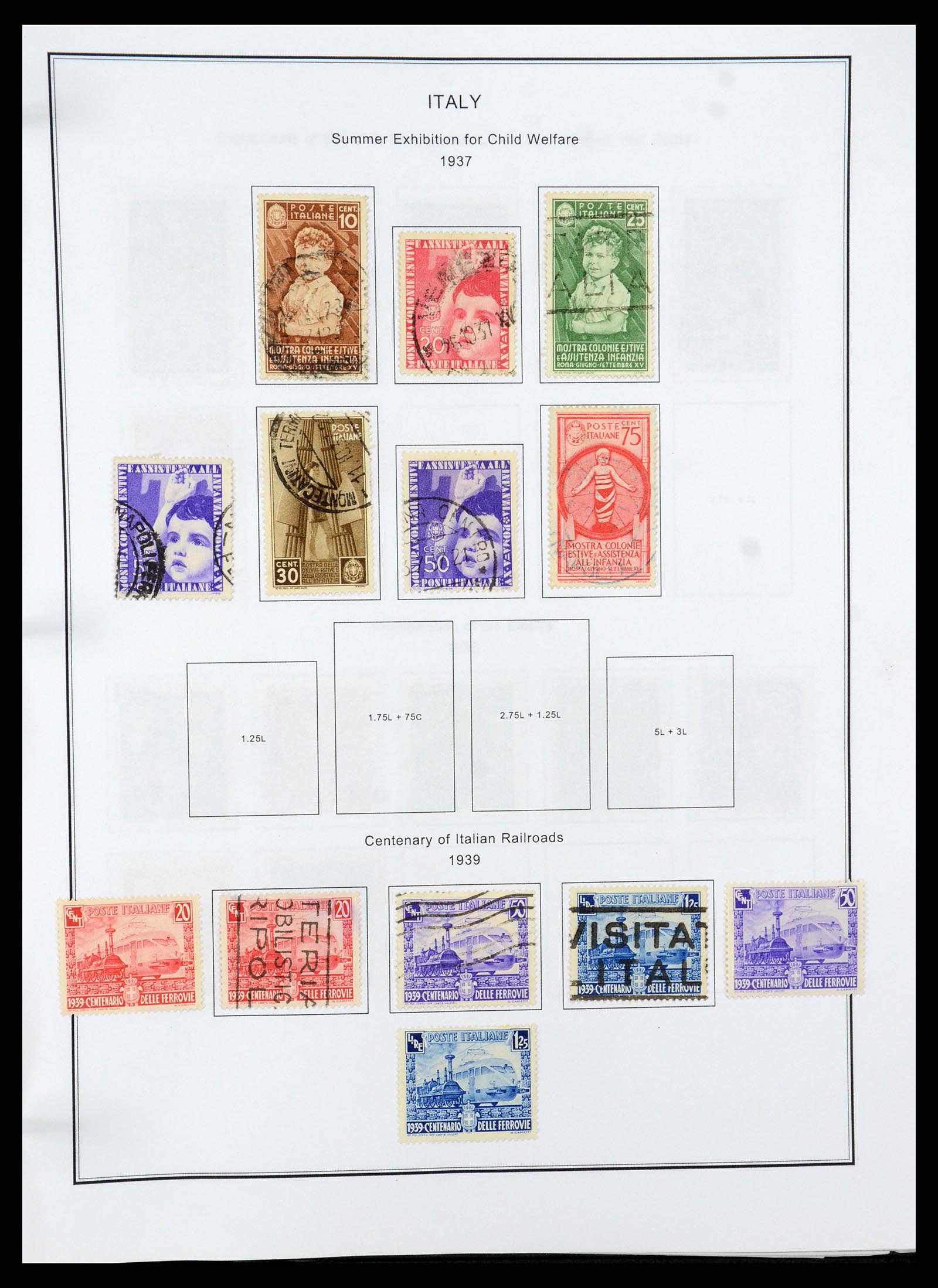 35680 056 - Stamp Collection 35680 Italy and territories 1851-1949.