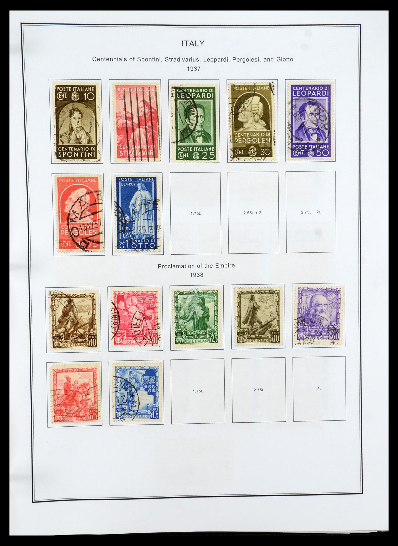 35680 057 - Stamp Collection 35680 Italy and territories 1851-1949.