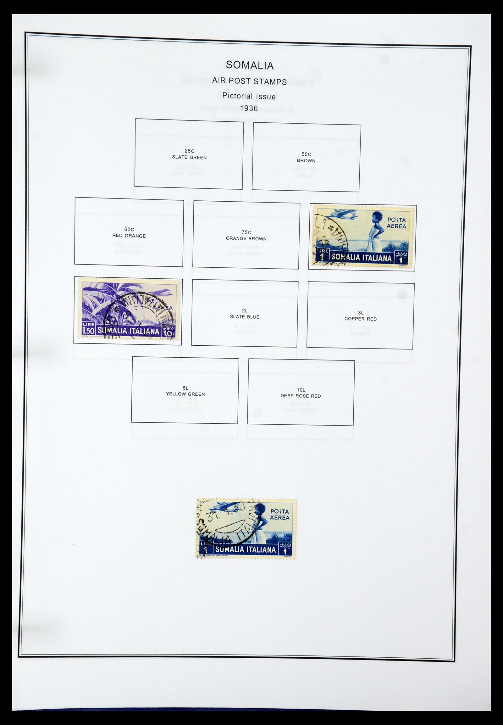 35680 181 - Stamp Collection 35680 Italy and territories 1851-1949.