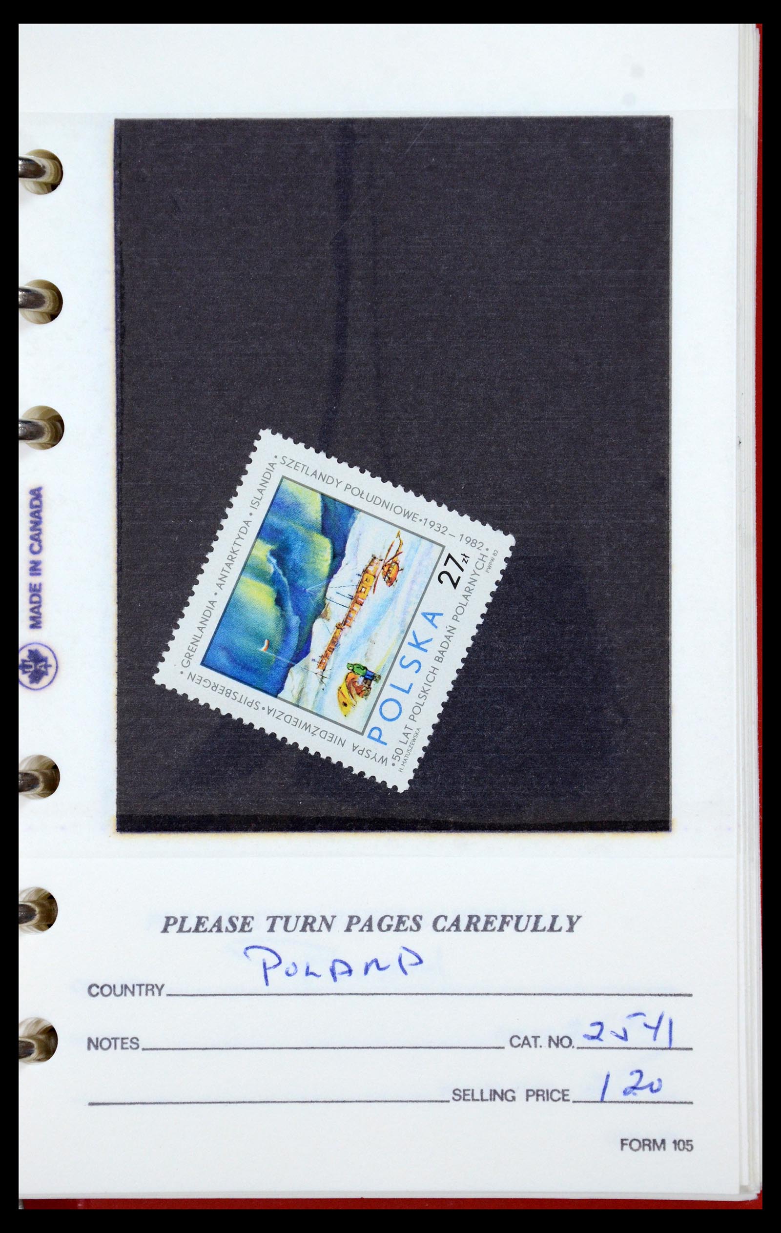 35683 005 - Postzegelverzameling 35683 Polen 1939-1990.