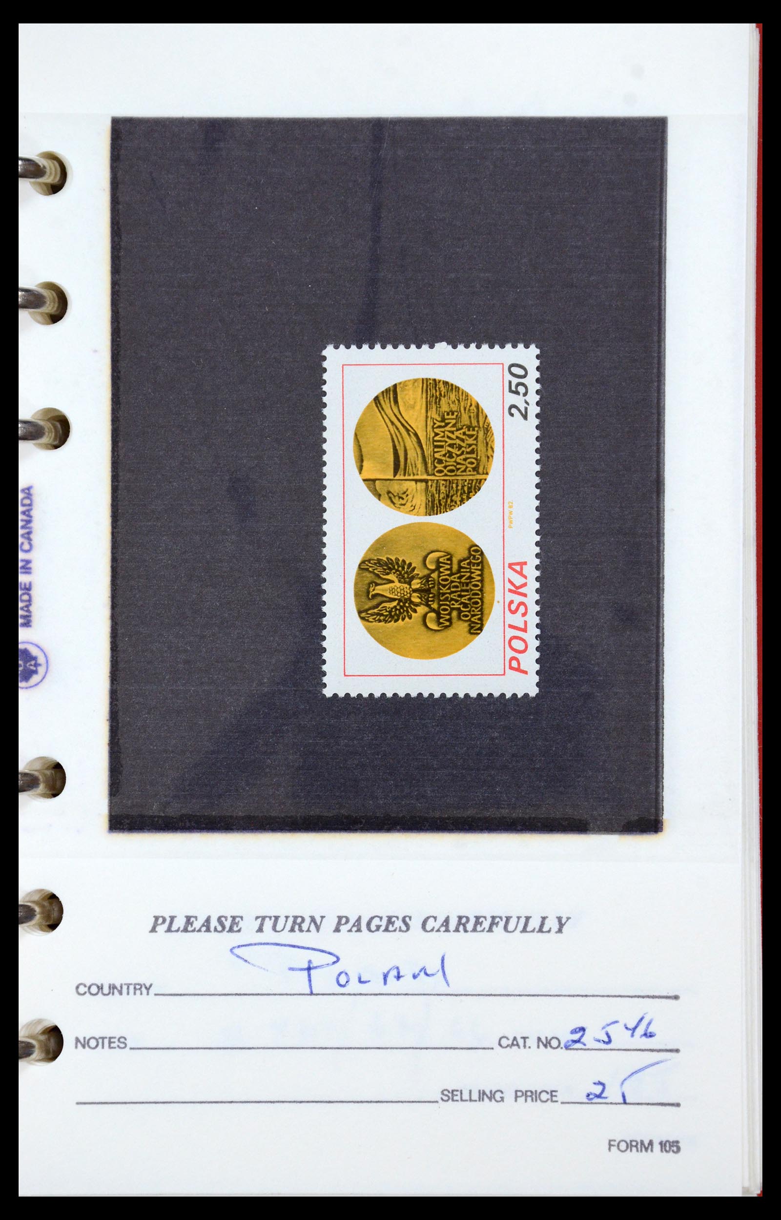 35683 006 - Postzegelverzameling 35683 Polen 1939-1990.
