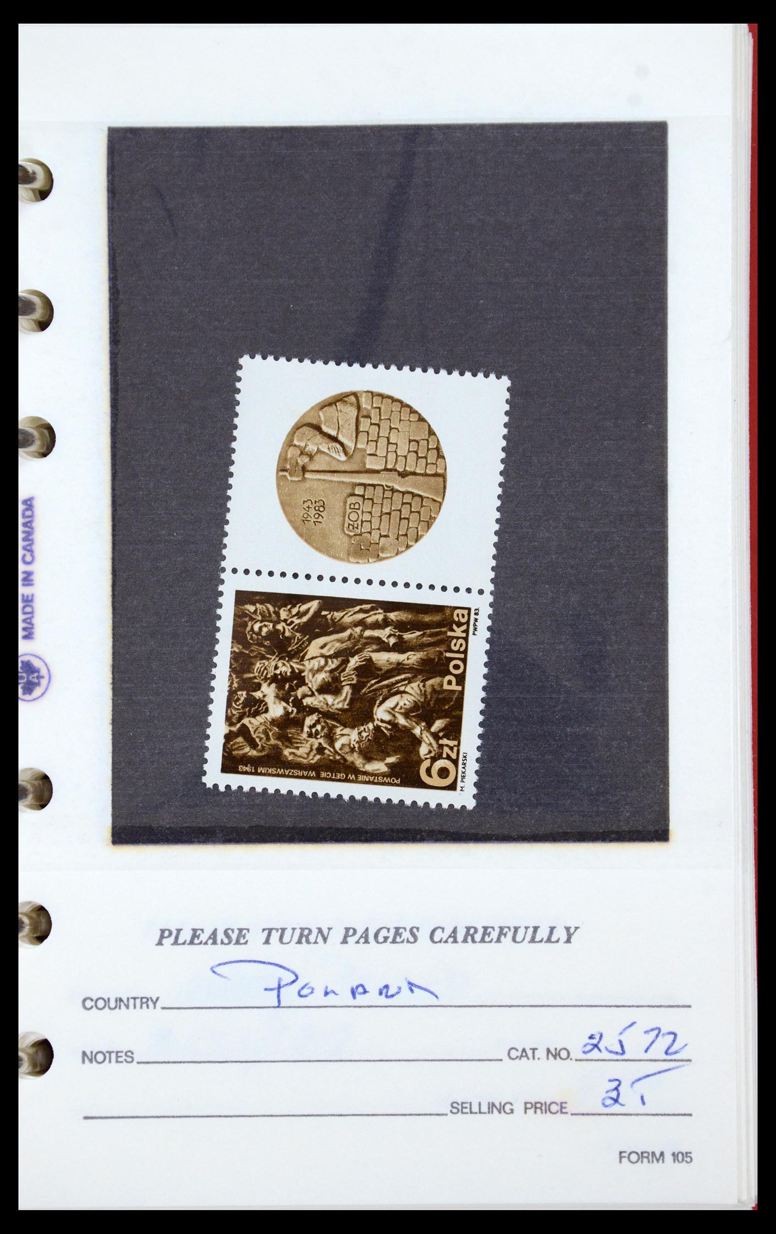 35683 008 - Postzegelverzameling 35683 Polen 1939-1990.