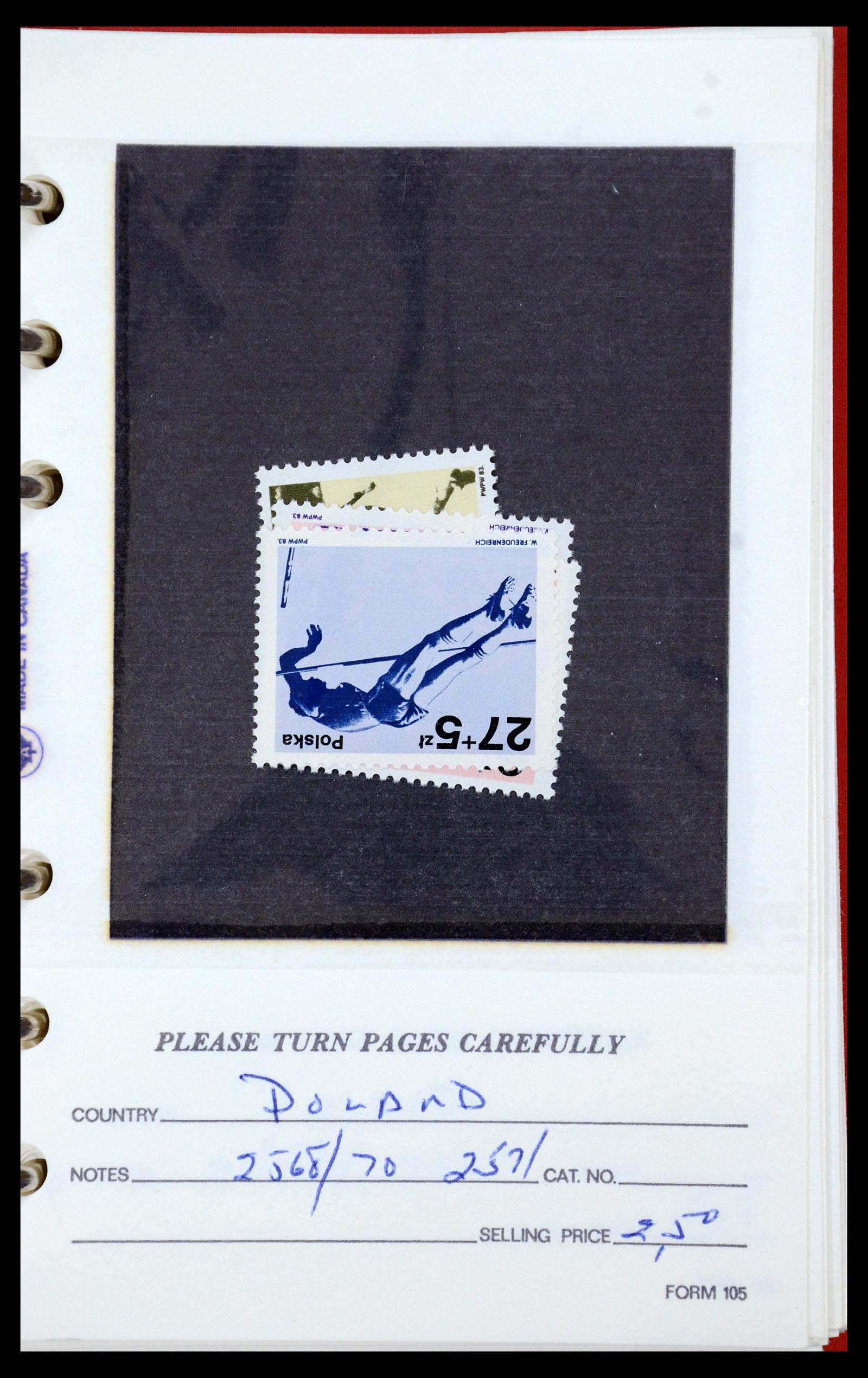 35683 011 - Postzegelverzameling 35683 Polen 1939-1990.
