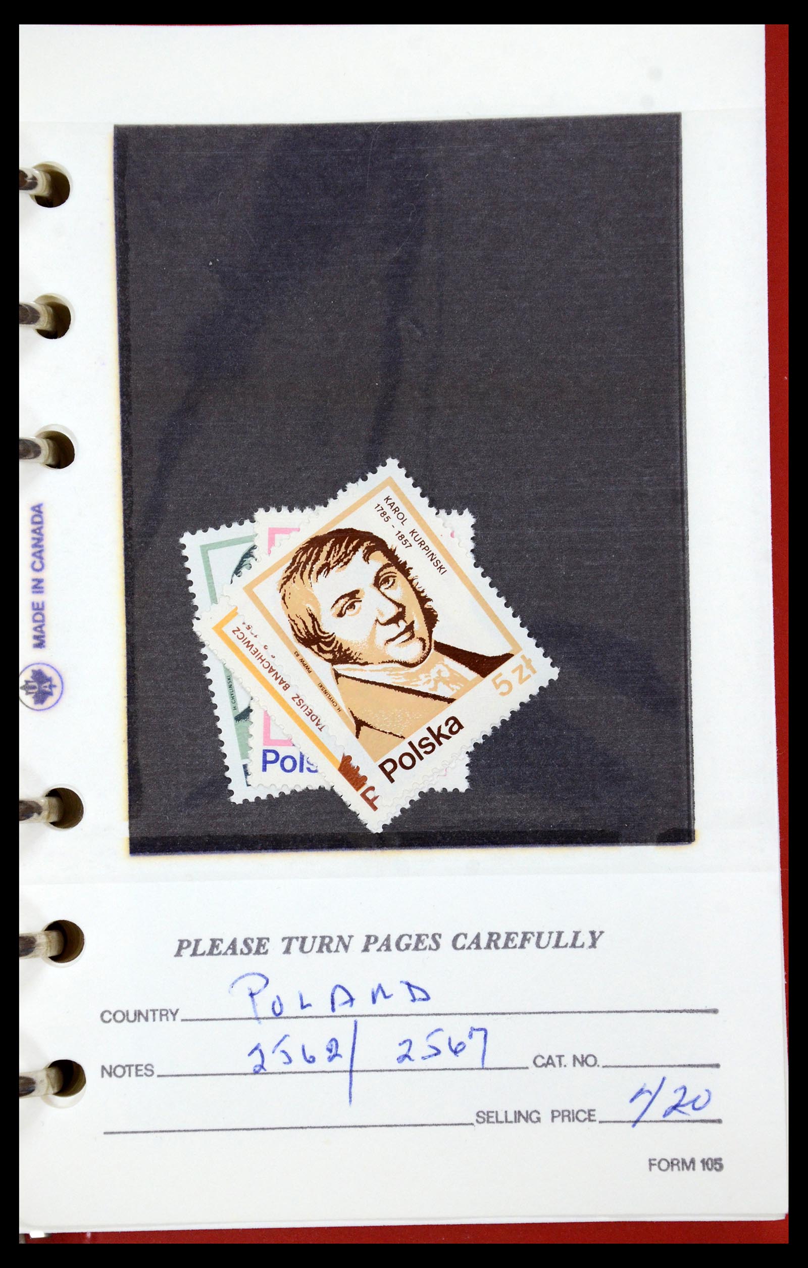 35683 015 - Postzegelverzameling 35683 Polen 1939-1990.