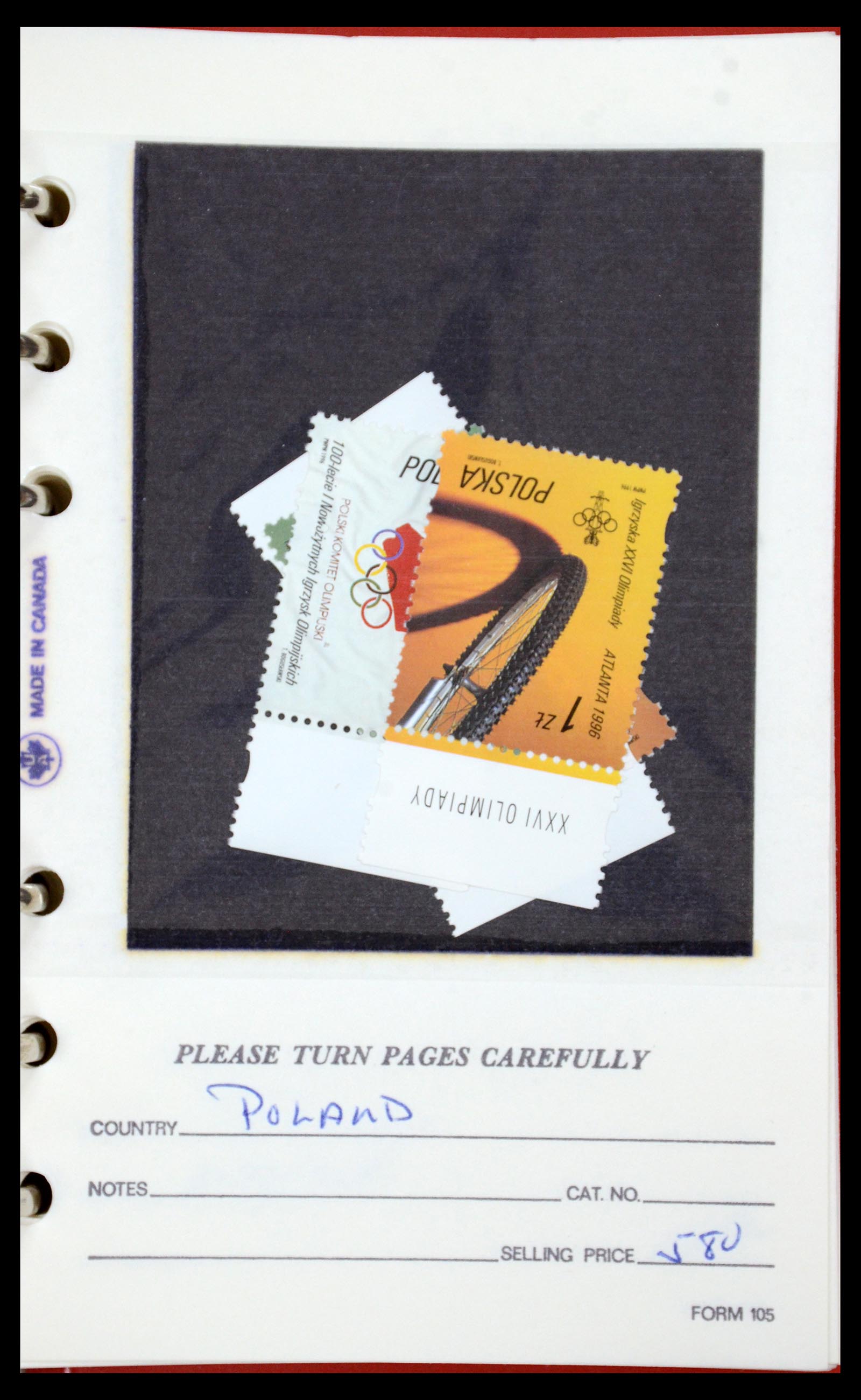 35683 021 - Postzegelverzameling 35683 Polen 1939-1990.