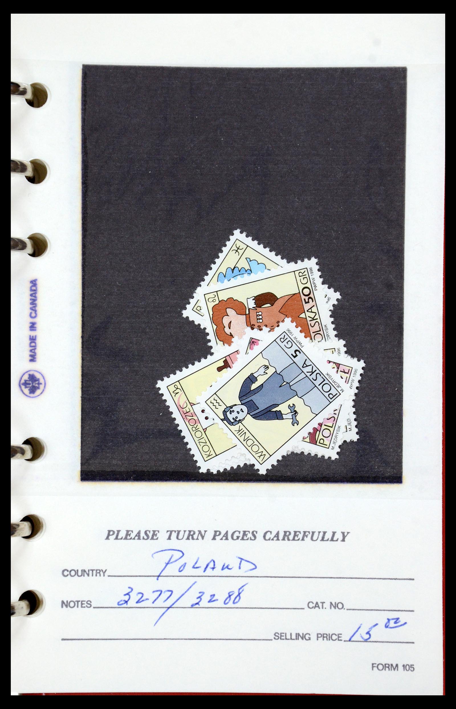 35683 024 - Postzegelverzameling 35683 Polen 1939-1990.