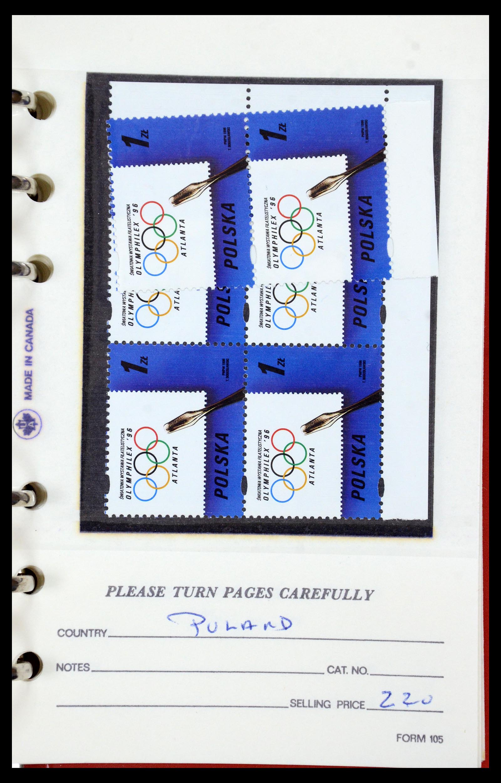35683 028 - Postzegelverzameling 35683 Polen 1939-1990.
