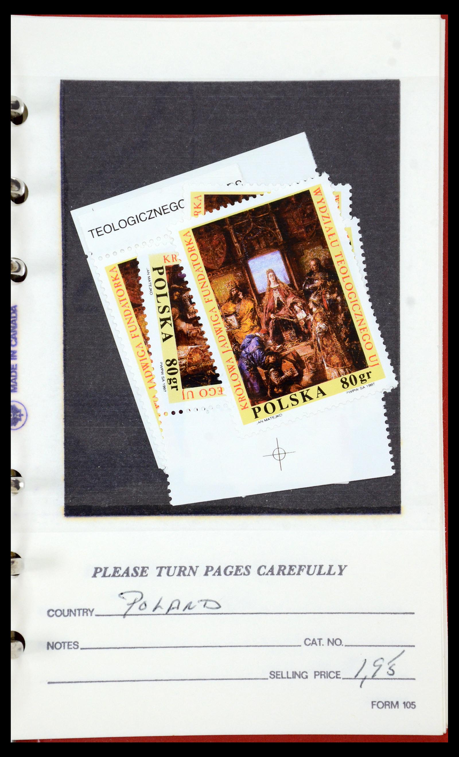 35683 033 - Postzegelverzameling 35683 Polen 1939-1990.