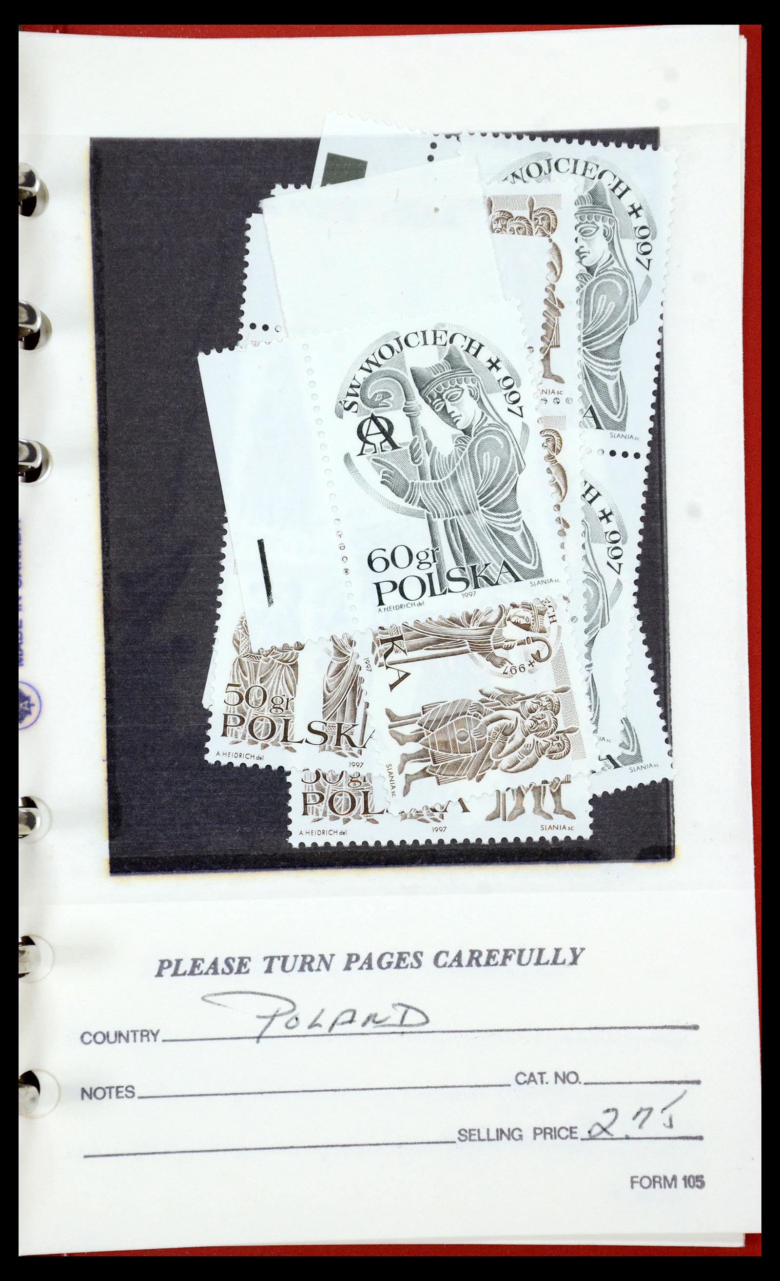 35683 037 - Postzegelverzameling 35683 Polen 1939-1990.