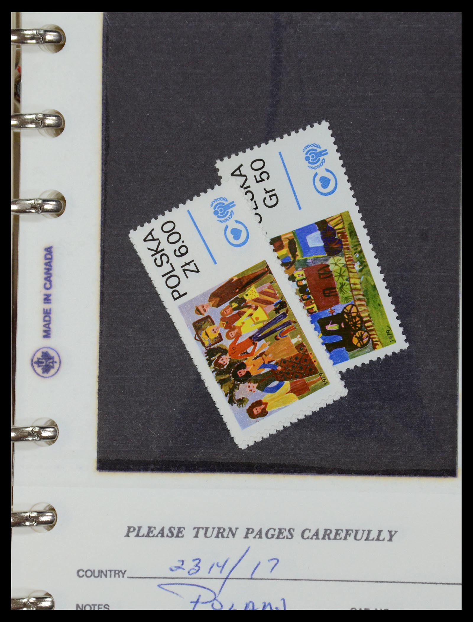 35683 046 - Postzegelverzameling 35683 Polen 1939-1990.