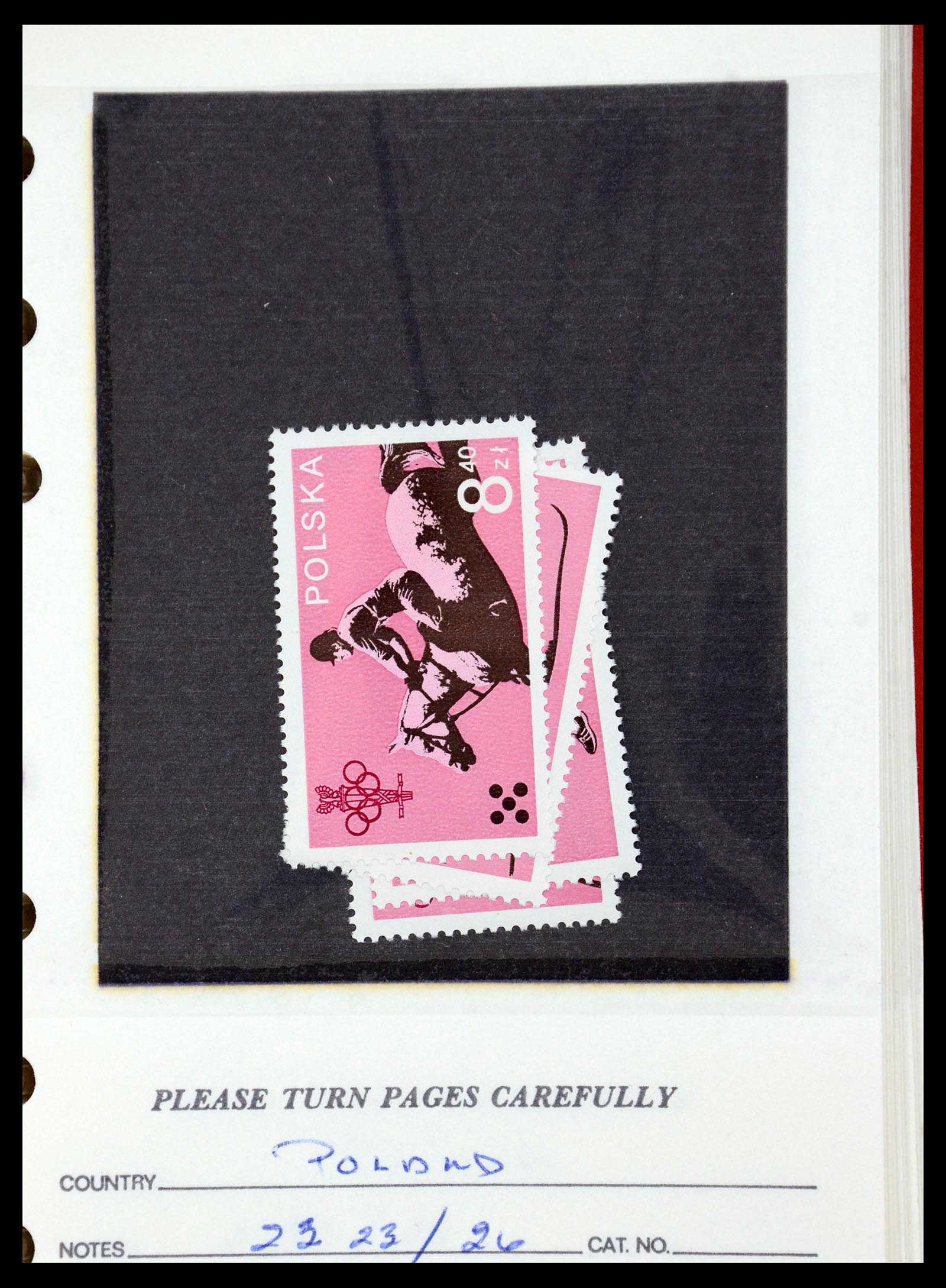 35683 049 - Postzegelverzameling 35683 Polen 1939-1990.