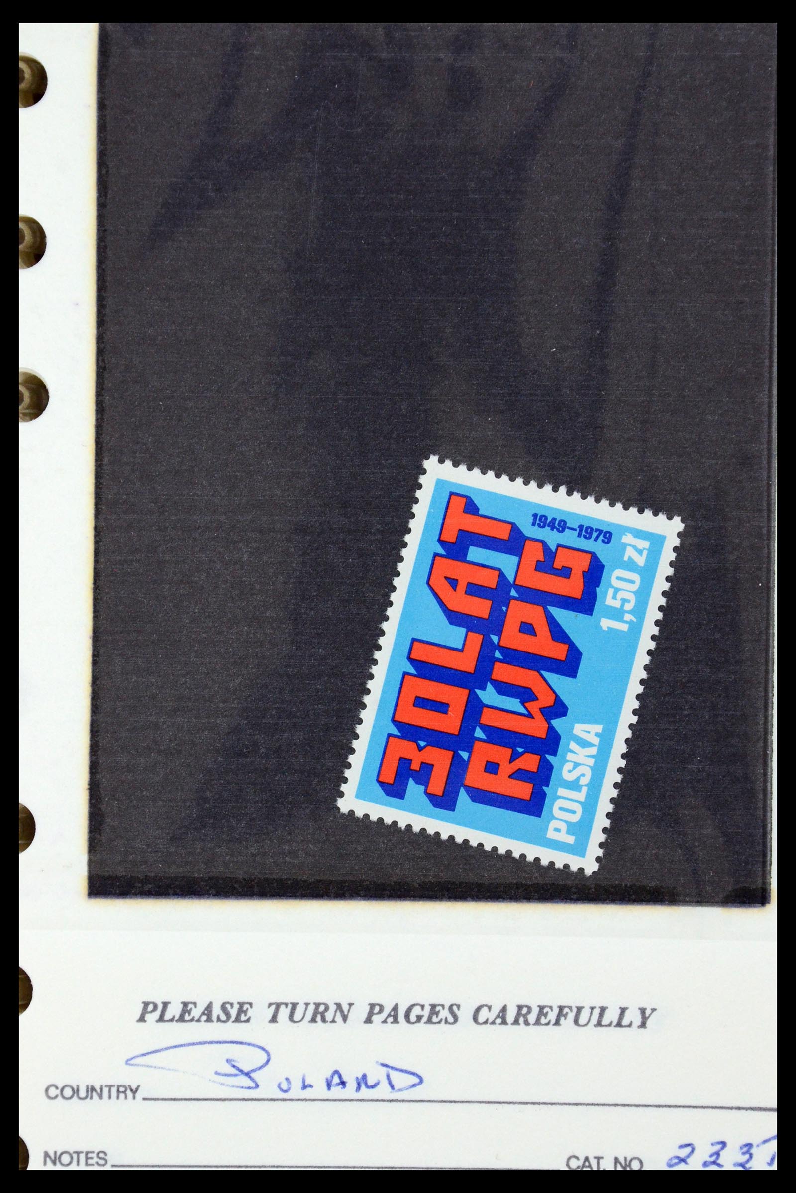 35683 051 - Postzegelverzameling 35683 Polen 1939-1990.