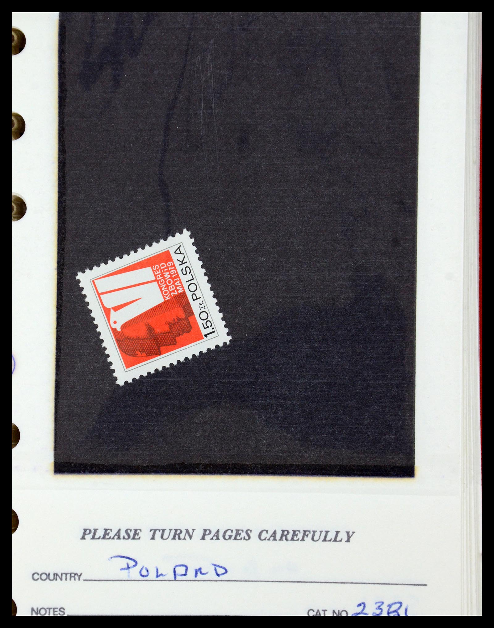 35683 052 - Postzegelverzameling 35683 Polen 1939-1990.