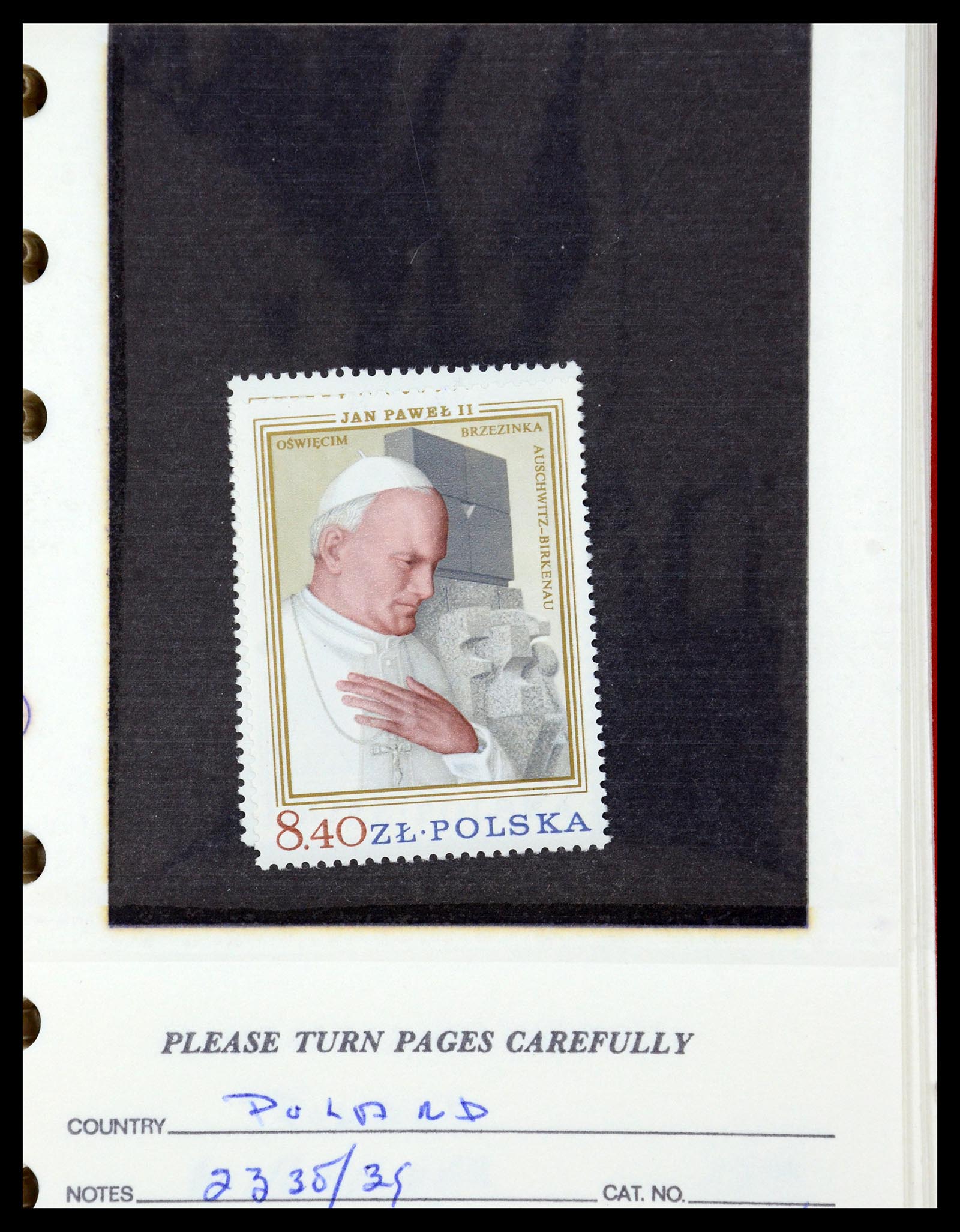 35683 054 - Postzegelverzameling 35683 Polen 1939-1990.