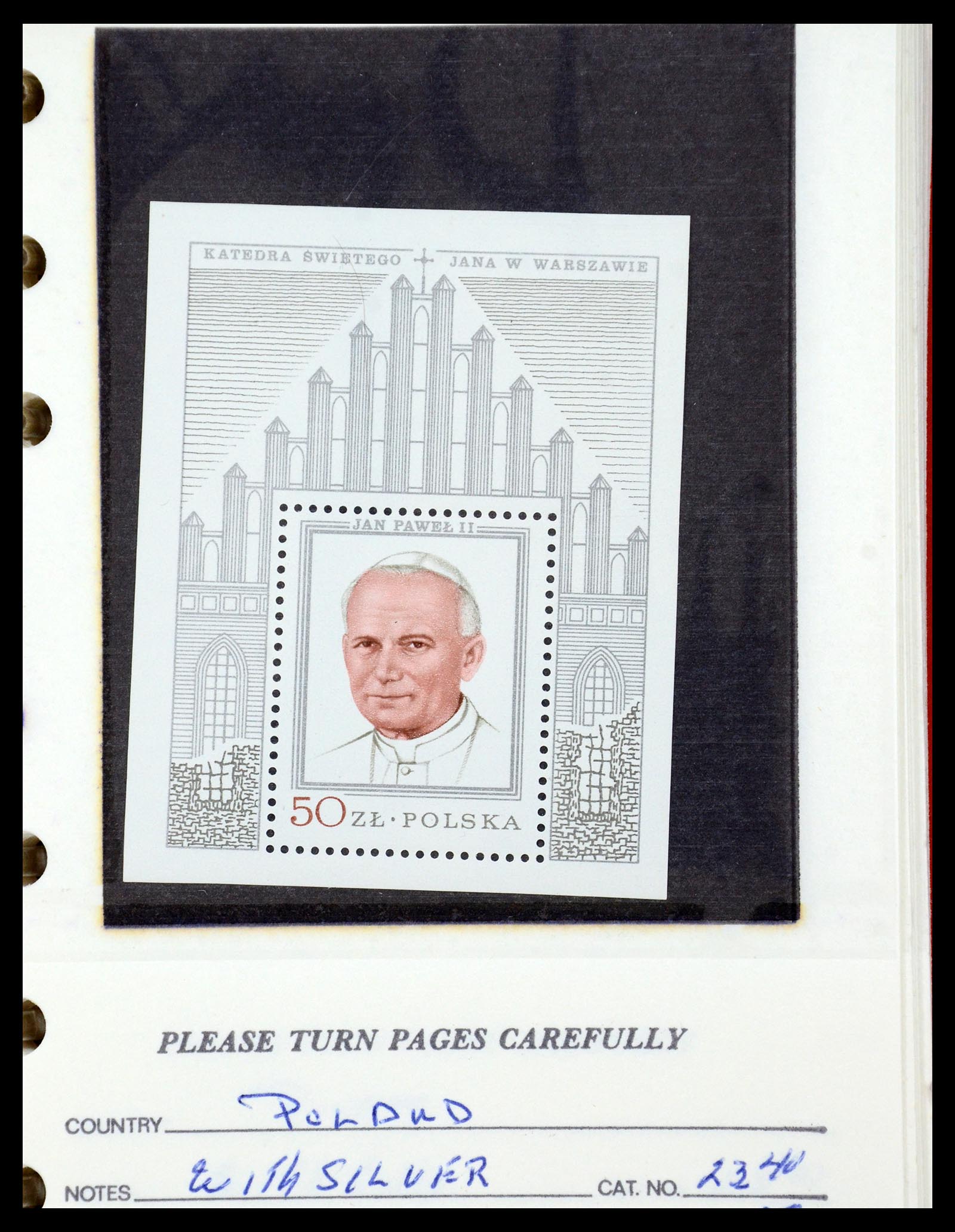 35683 055 - Postzegelverzameling 35683 Polen 1939-1990.