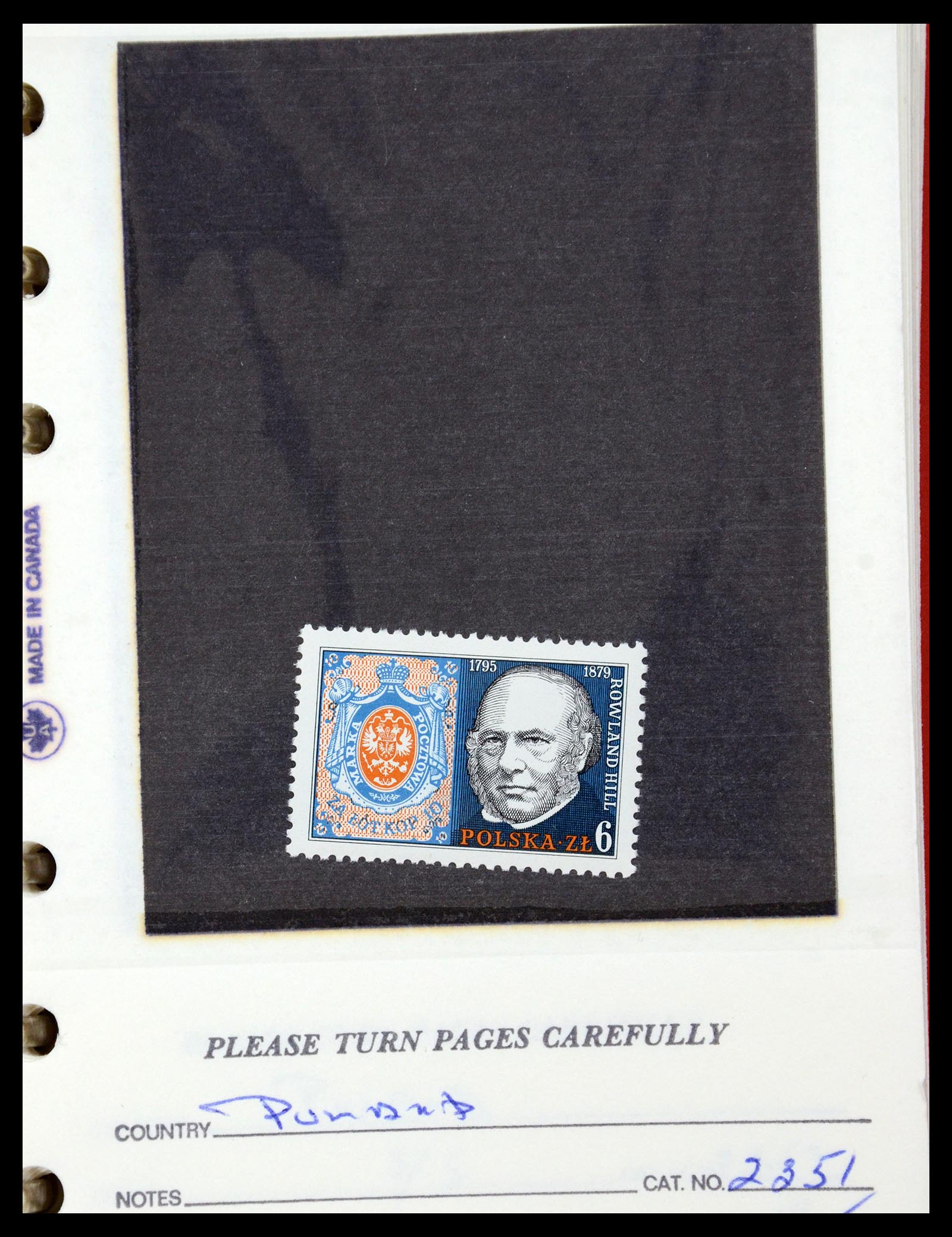 35683 059 - Postzegelverzameling 35683 Polen 1939-1990.