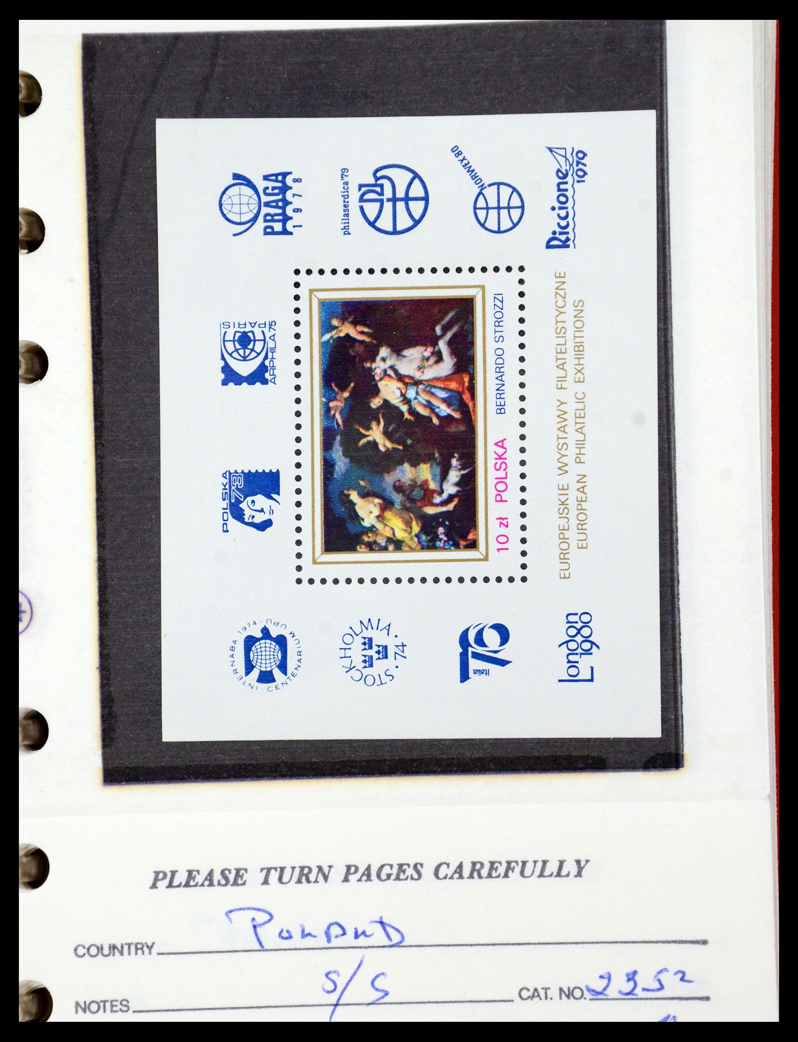 35683 060 - Postzegelverzameling 35683 Polen 1939-1990.