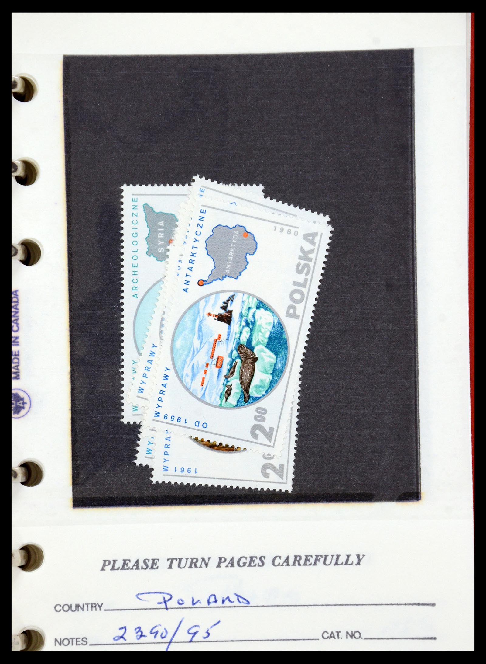 35683 082 - Postzegelverzameling 35683 Polen 1939-1990.