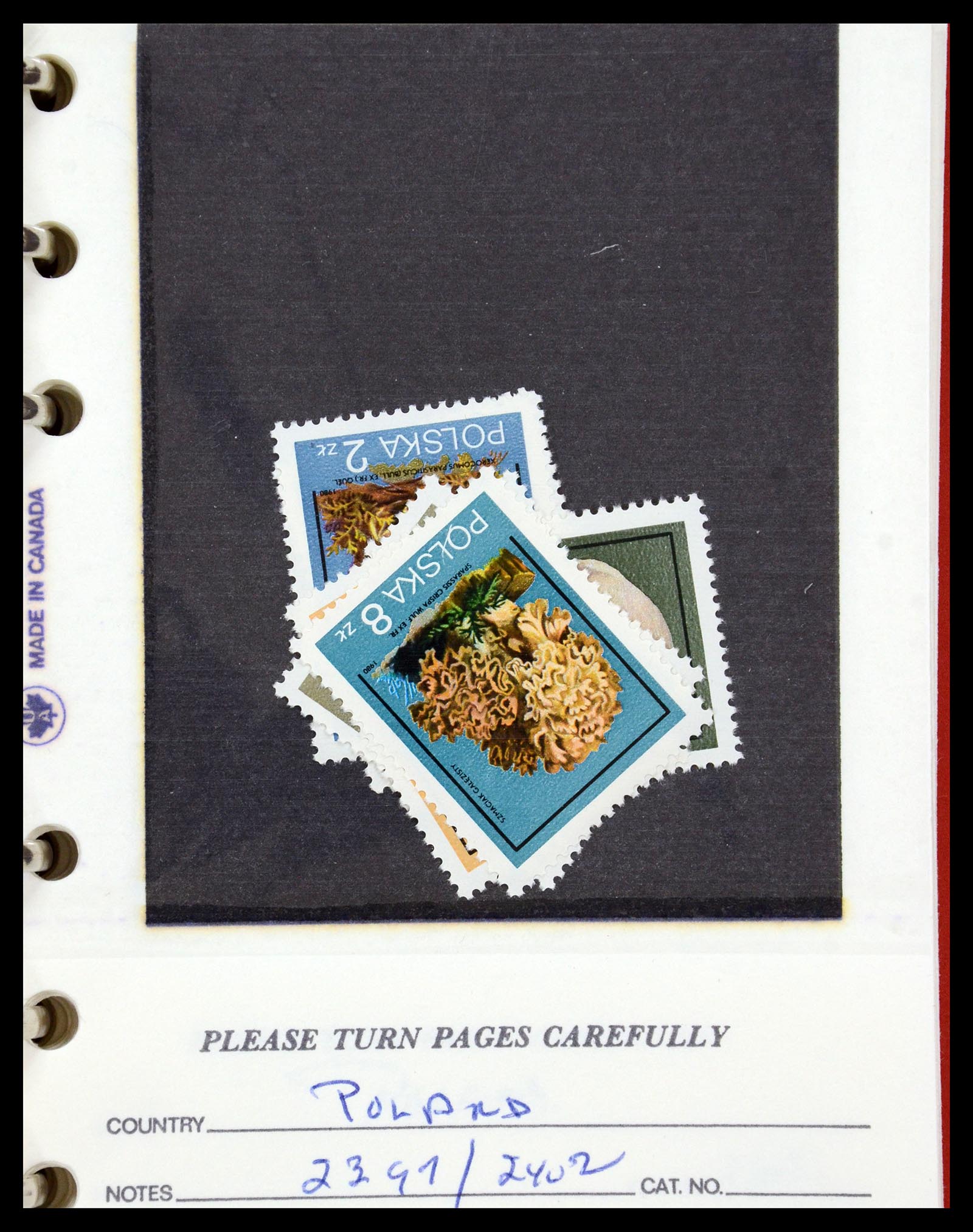 35683 084 - Postzegelverzameling 35683 Polen 1939-1990.