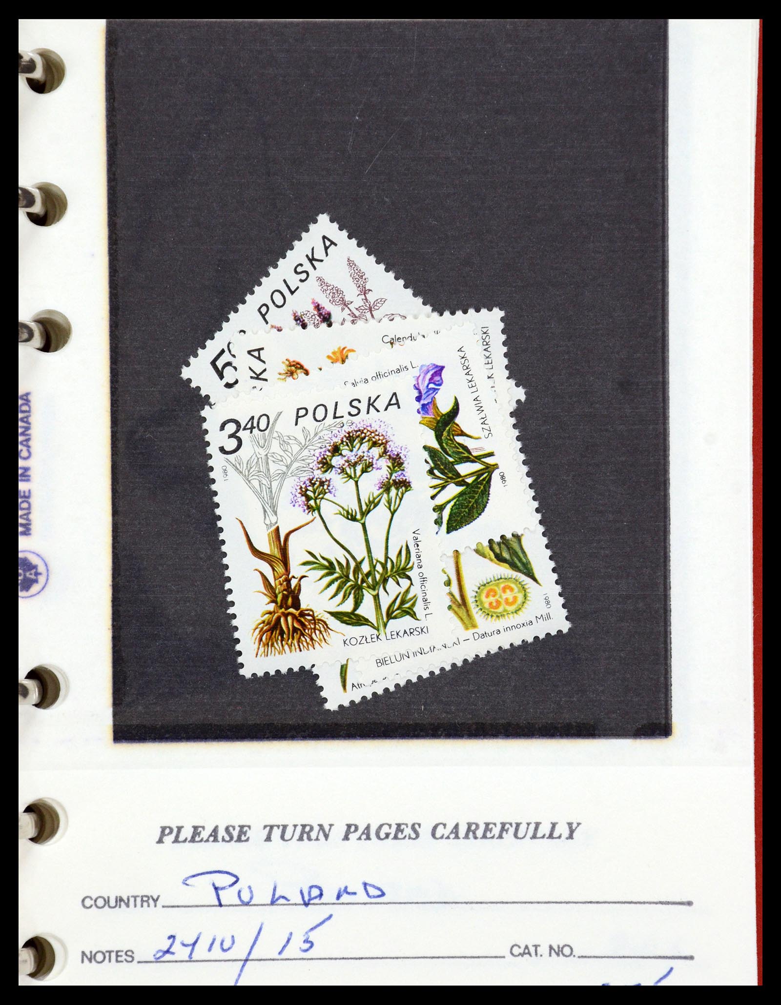 35683 086 - Postzegelverzameling 35683 Polen 1939-1990.