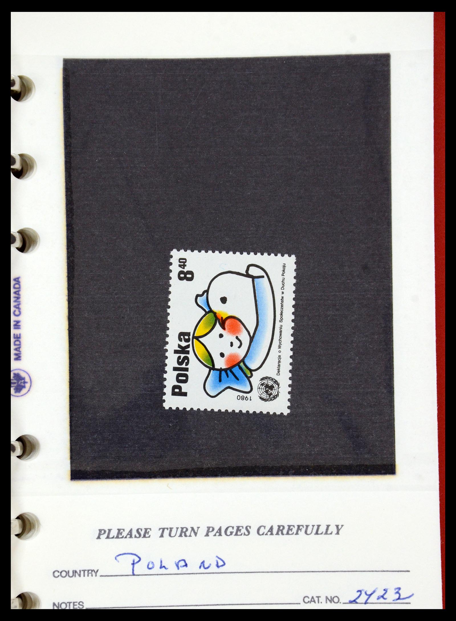 35683 089 - Postzegelverzameling 35683 Polen 1939-1990.