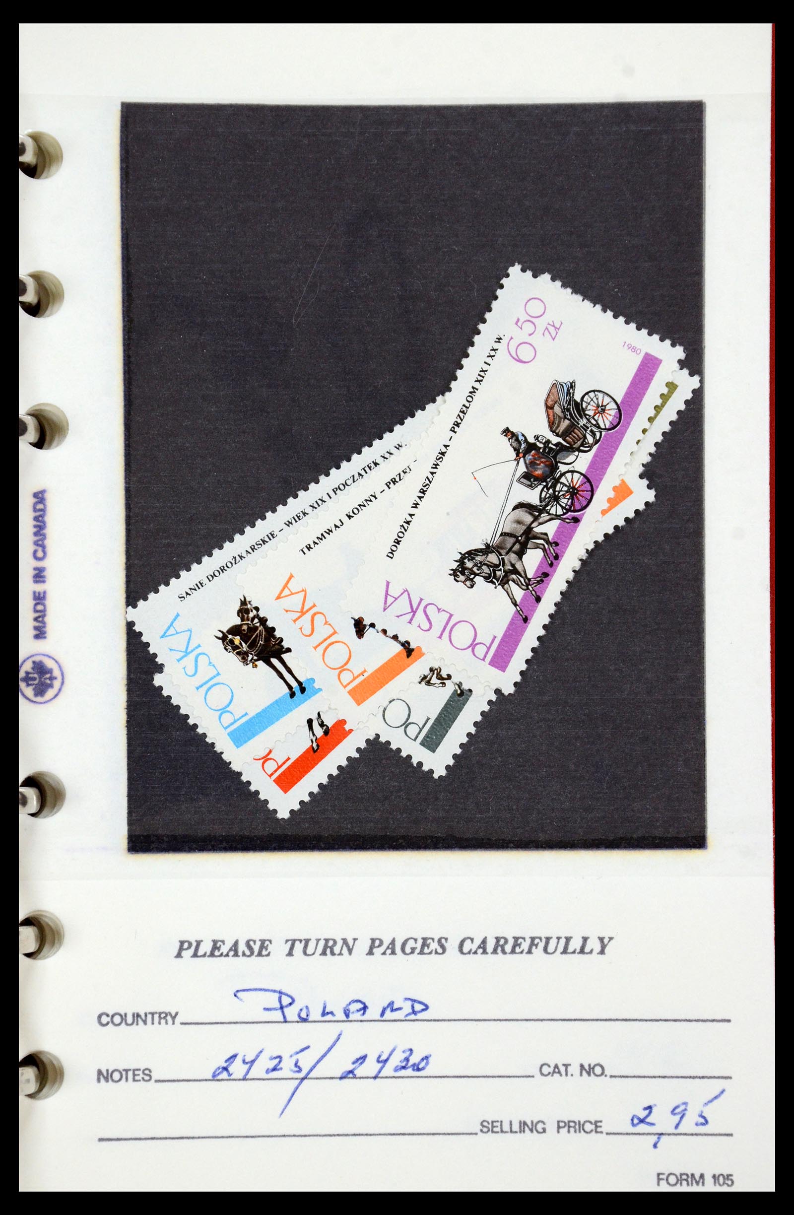 35683 091 - Postzegelverzameling 35683 Polen 1939-1990.